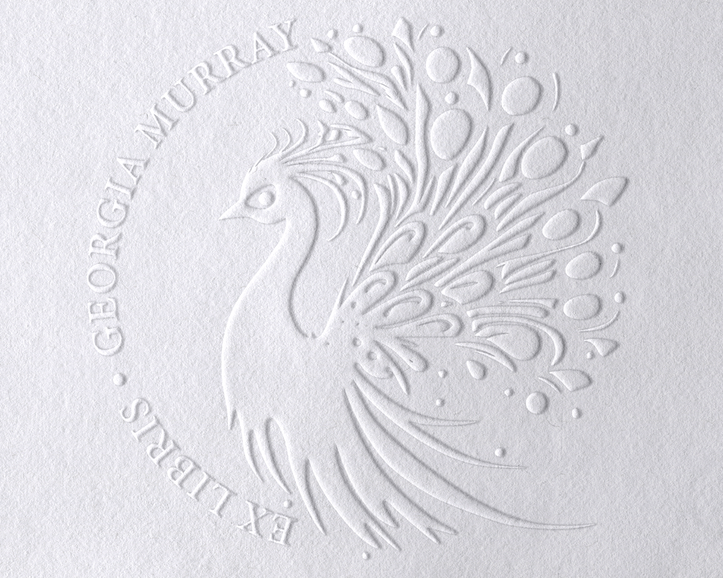 Animal Themed Personalized Book Embosser - JL-JUNGLE16