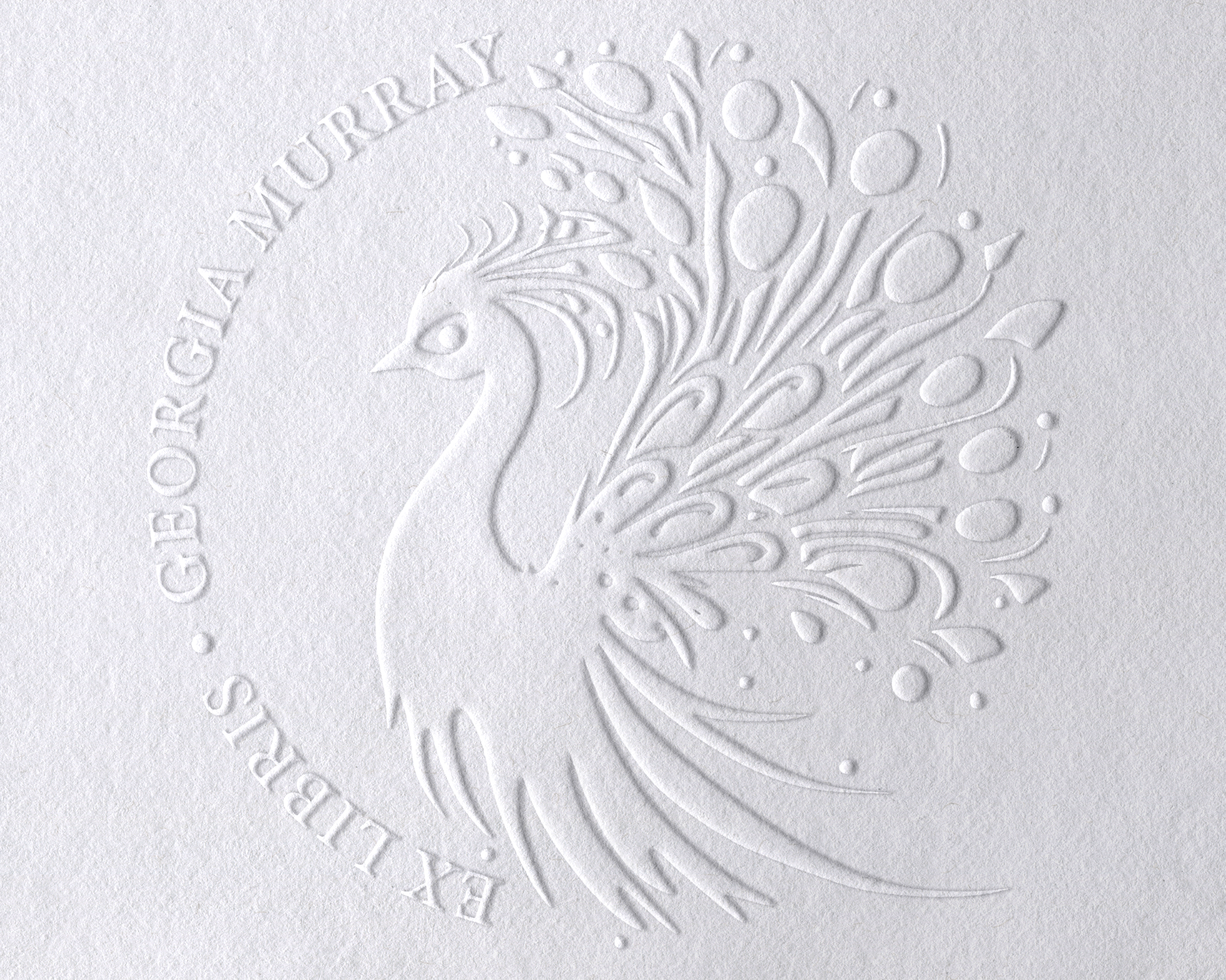 Animal Themed Personalized Book Embosser - JL-JUNGLE16