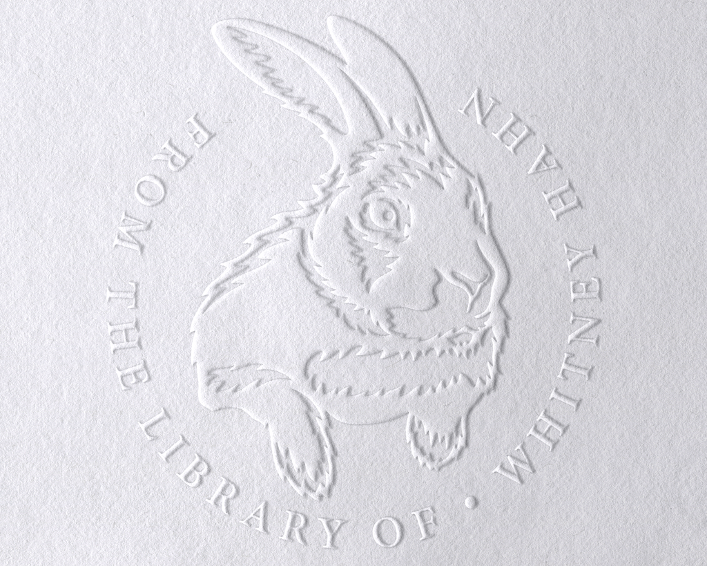 Animal Themed Personalized Book Embosser - JL-JUNGLE19