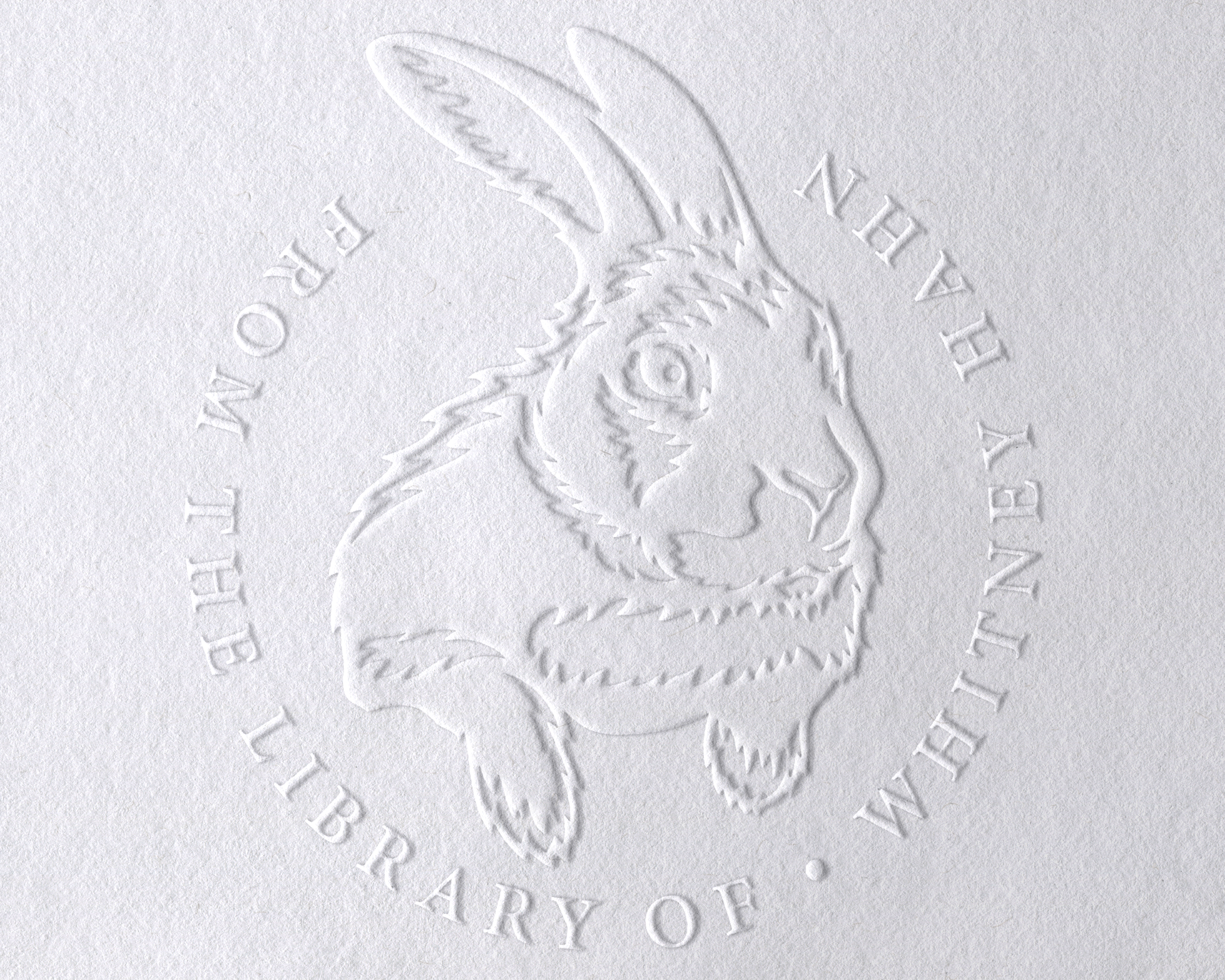 Animal Themed Personalized Book Embosser - JL-JUNGLE19