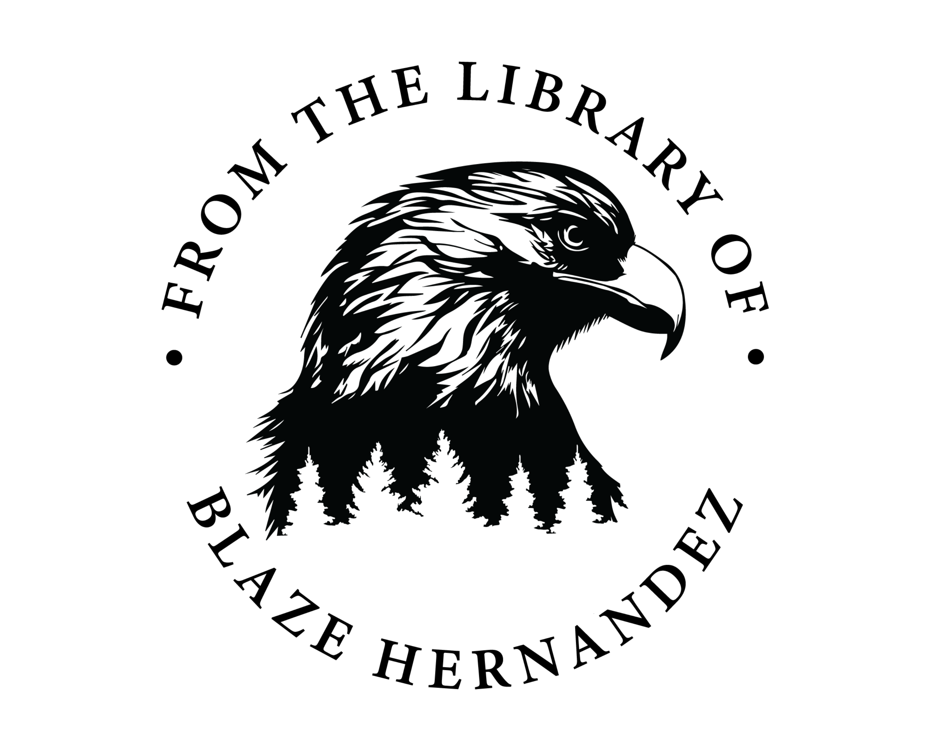 Personalized Book Self Ink Stamp - JL-JUNGLE20