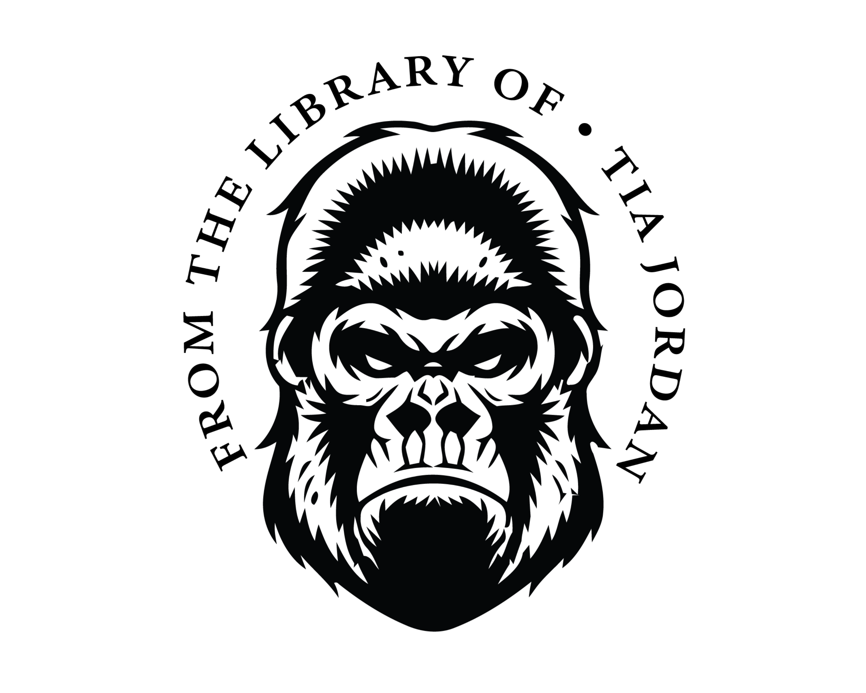 Personalized Book Self Ink Stamp - JL-JUNGLE4