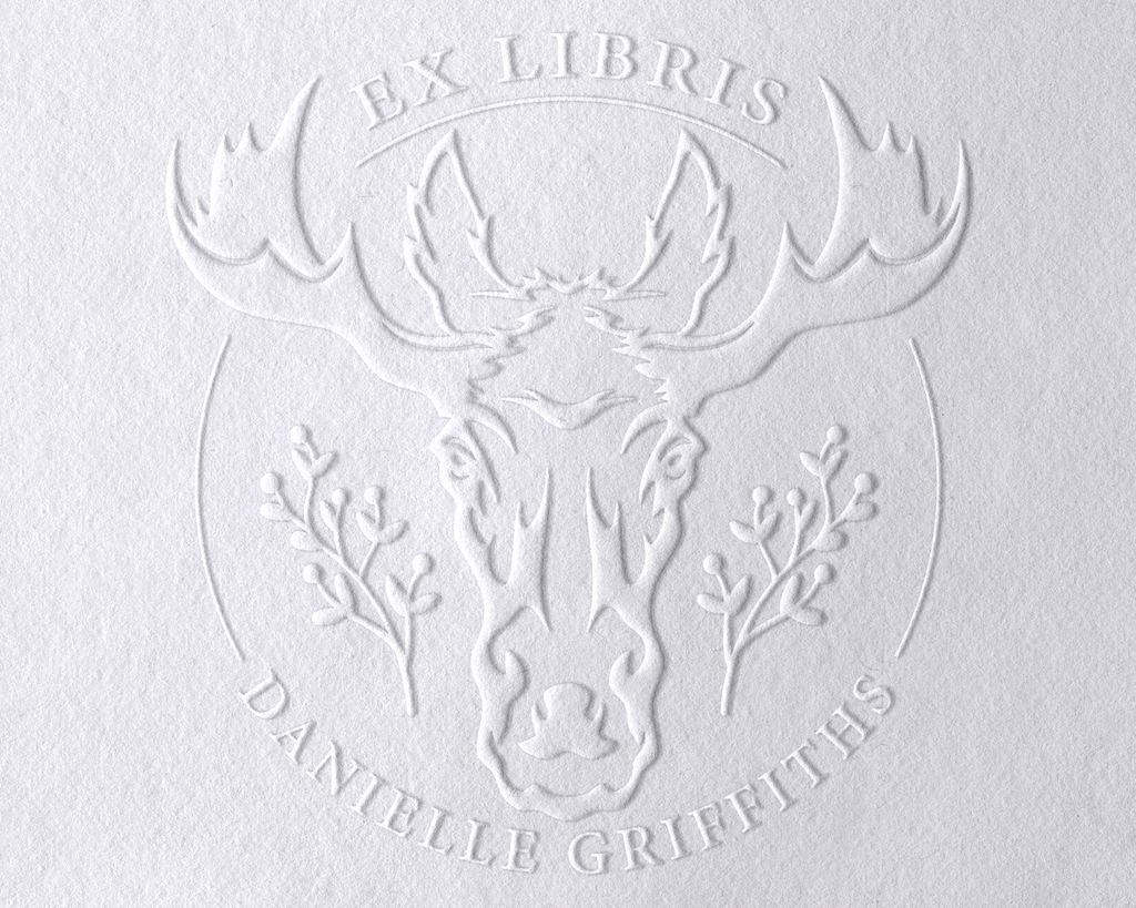 Animal Themed Personalized Book Embosser - JL-JUNGLE5