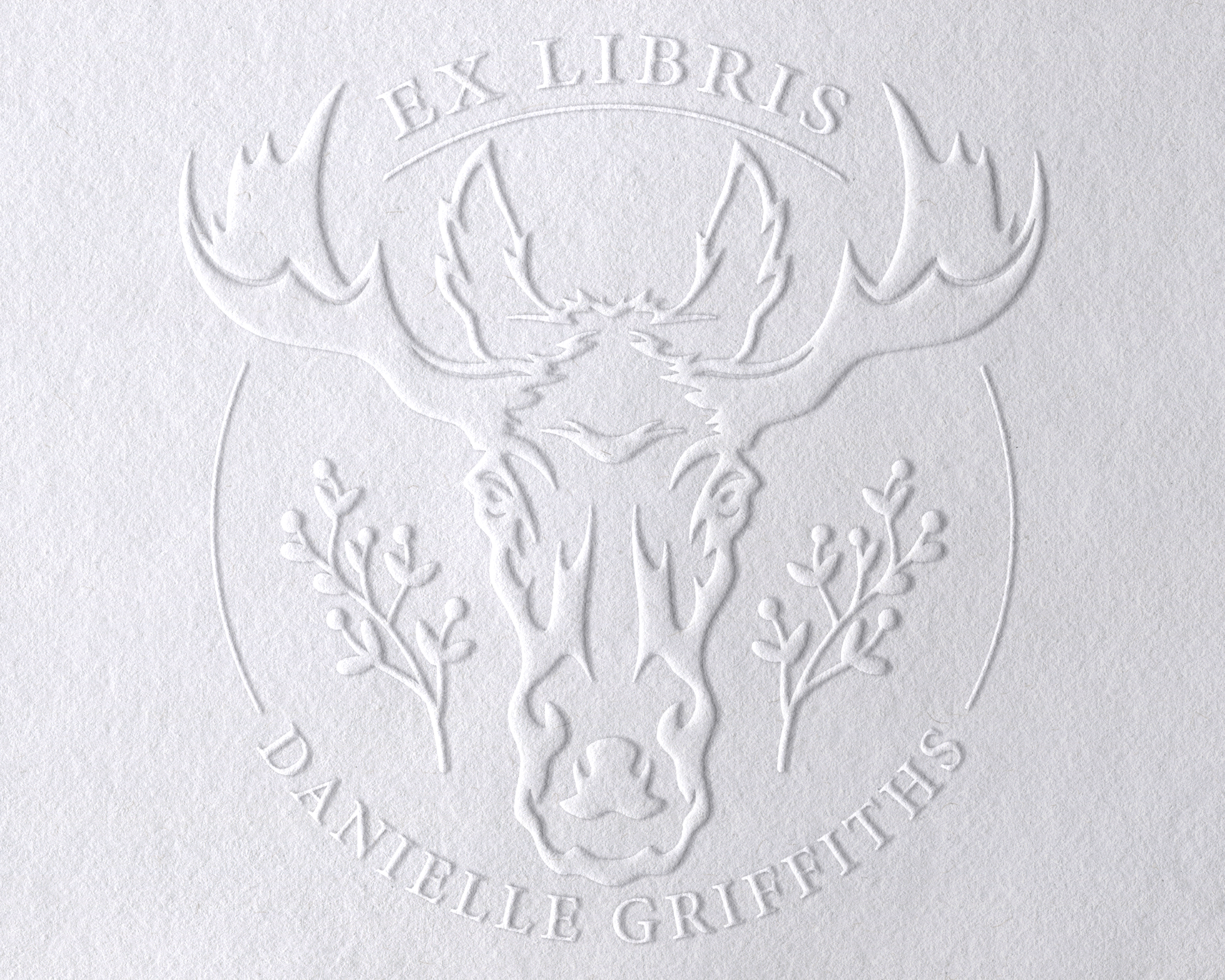 Animal Themed Personalized Book Embosser - JL-JUNGLE5