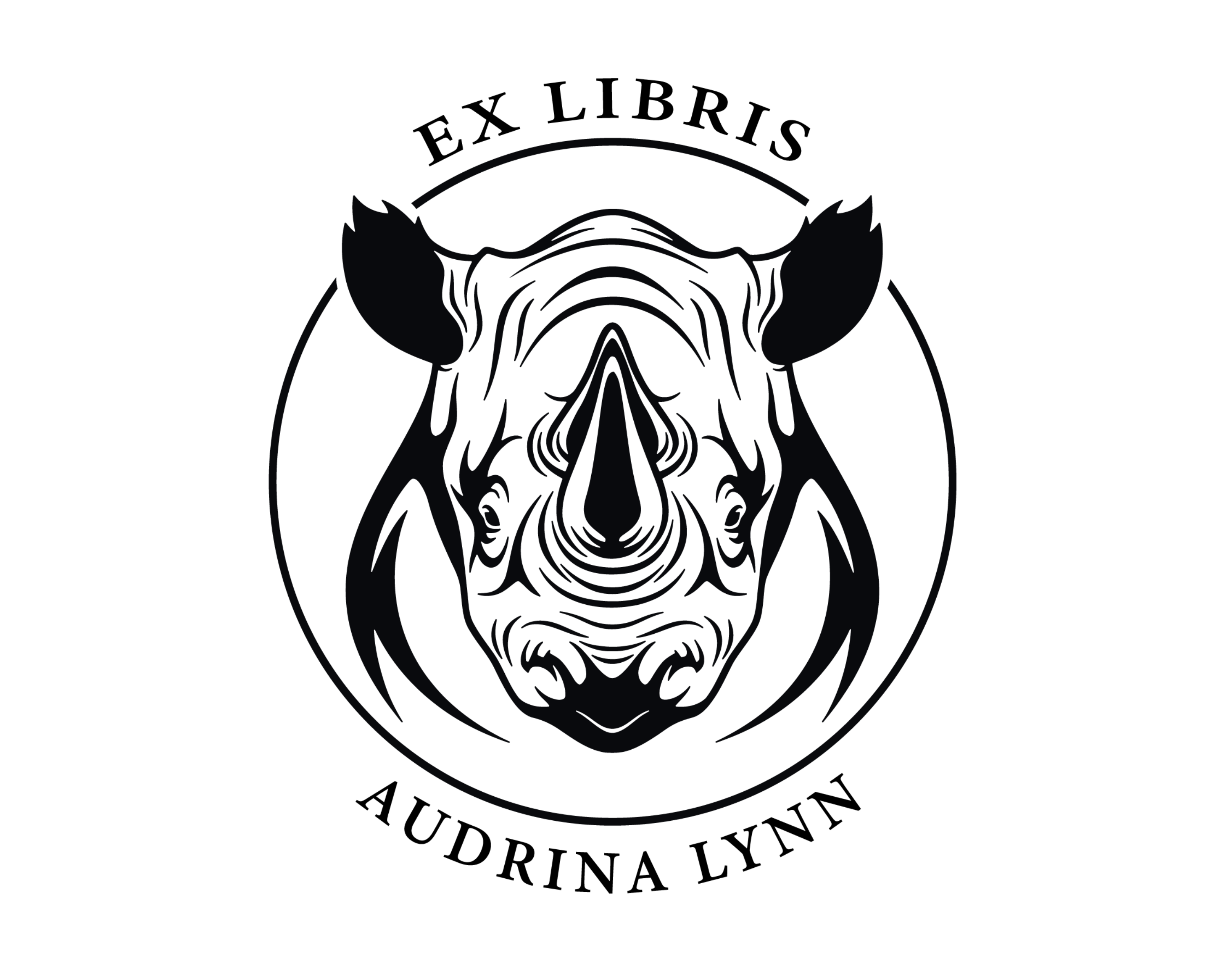 Personalized Book Self Ink Stamp - JL-JUNGLE6