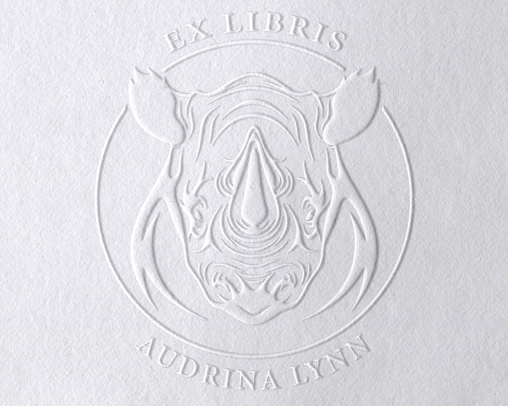 Animal Themed Personalized Book Embosser - JL-JUNGLE6