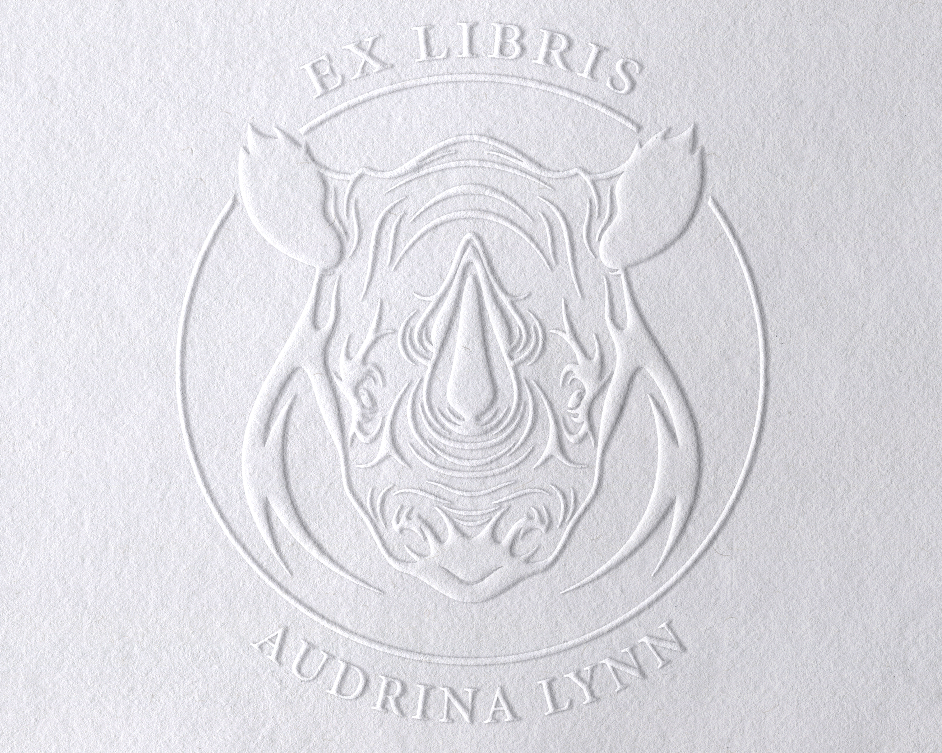 Animal Themed Personalized Book Embosser - JL-JUNGLE6