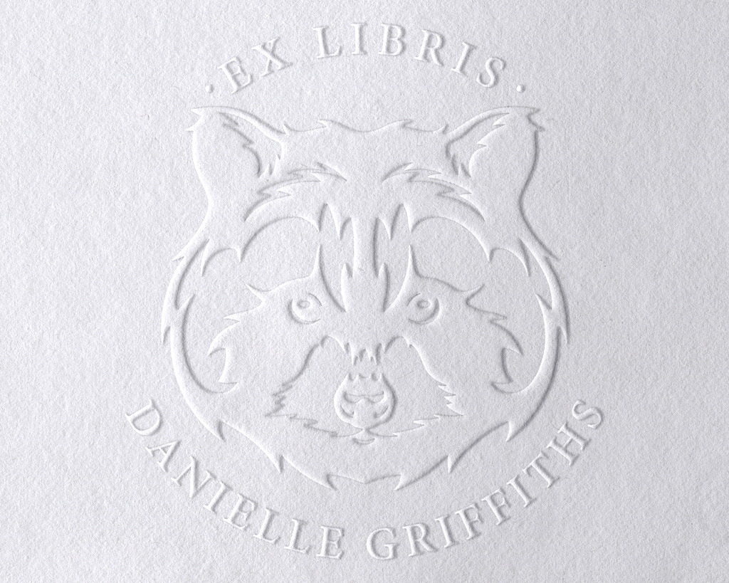 Animal Themed Personalized Book Embosser - JL-JUNGLE9