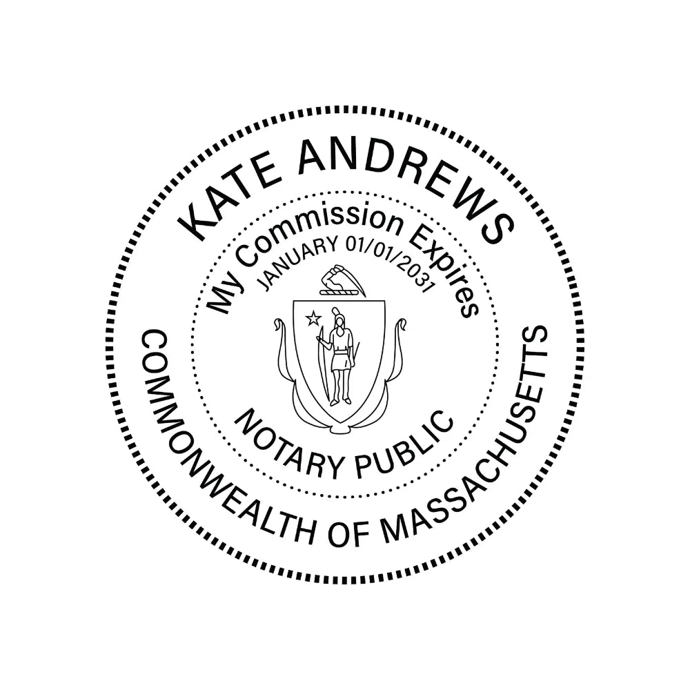 JL Massachusetts Notary Stamp
