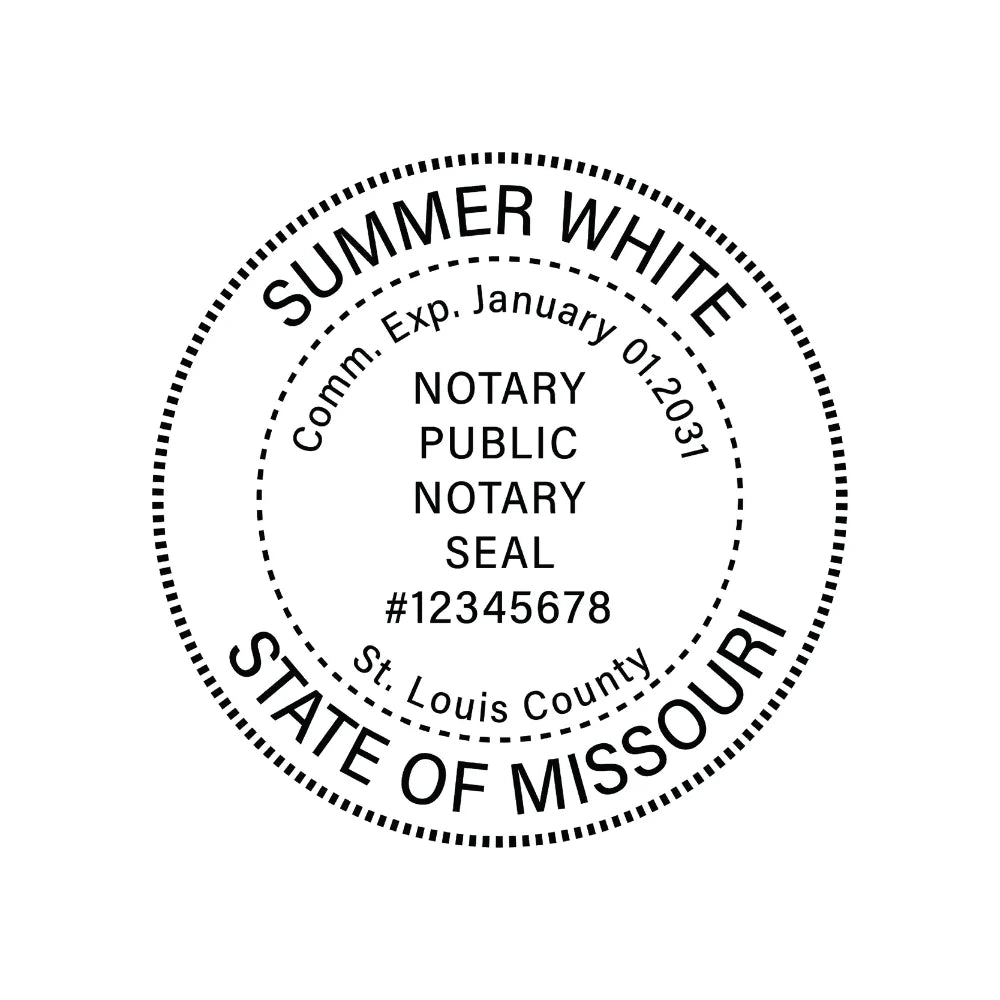 JL Missouri Notary Stamp