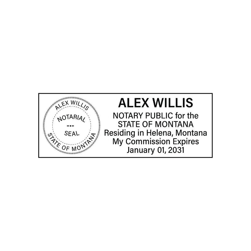 JL Montana Notary Stamp
