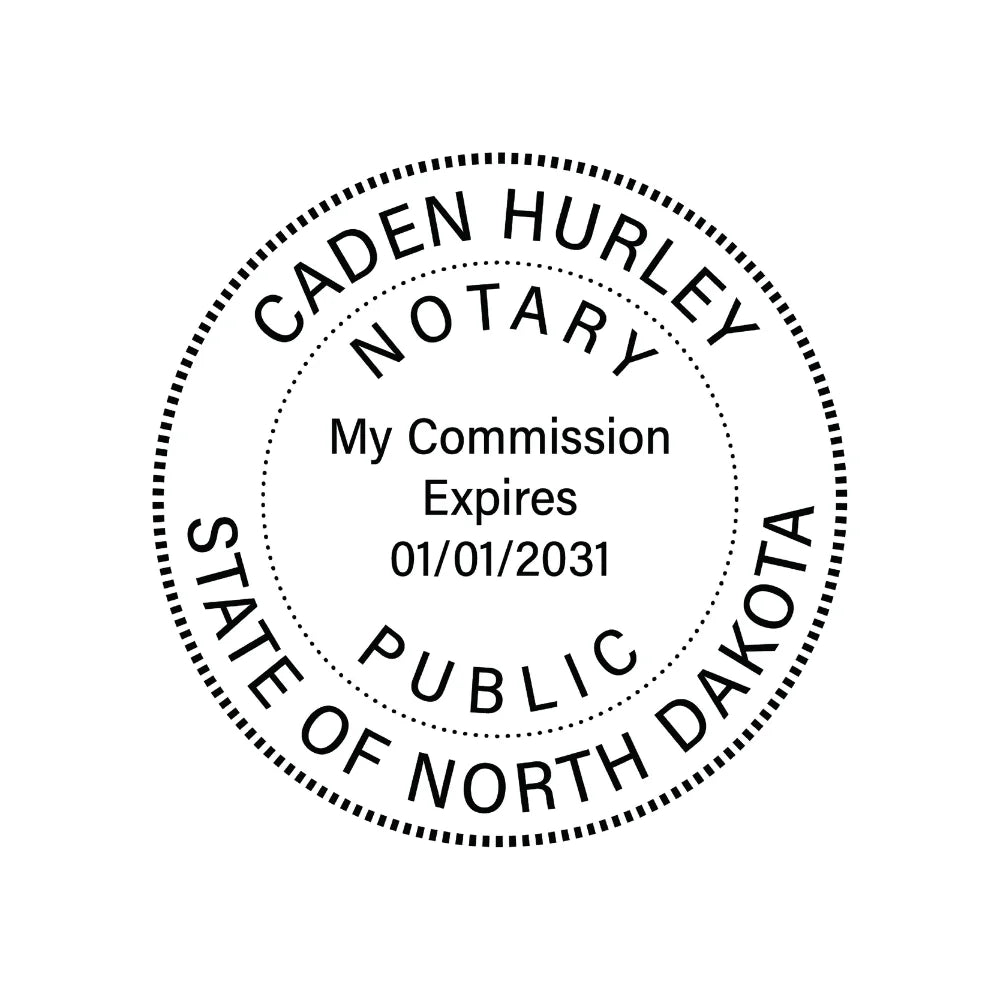 JL North Dokata Notary Stamp