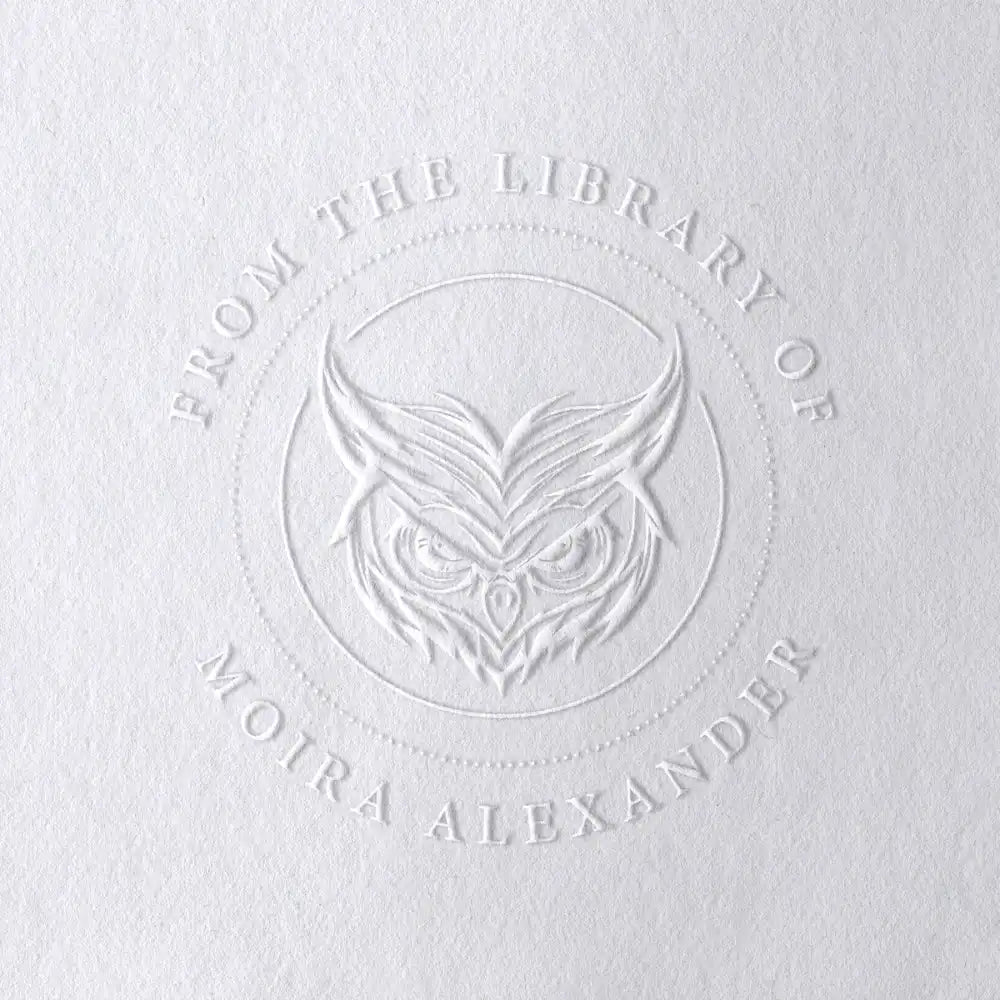 Owl Style Book Embossers