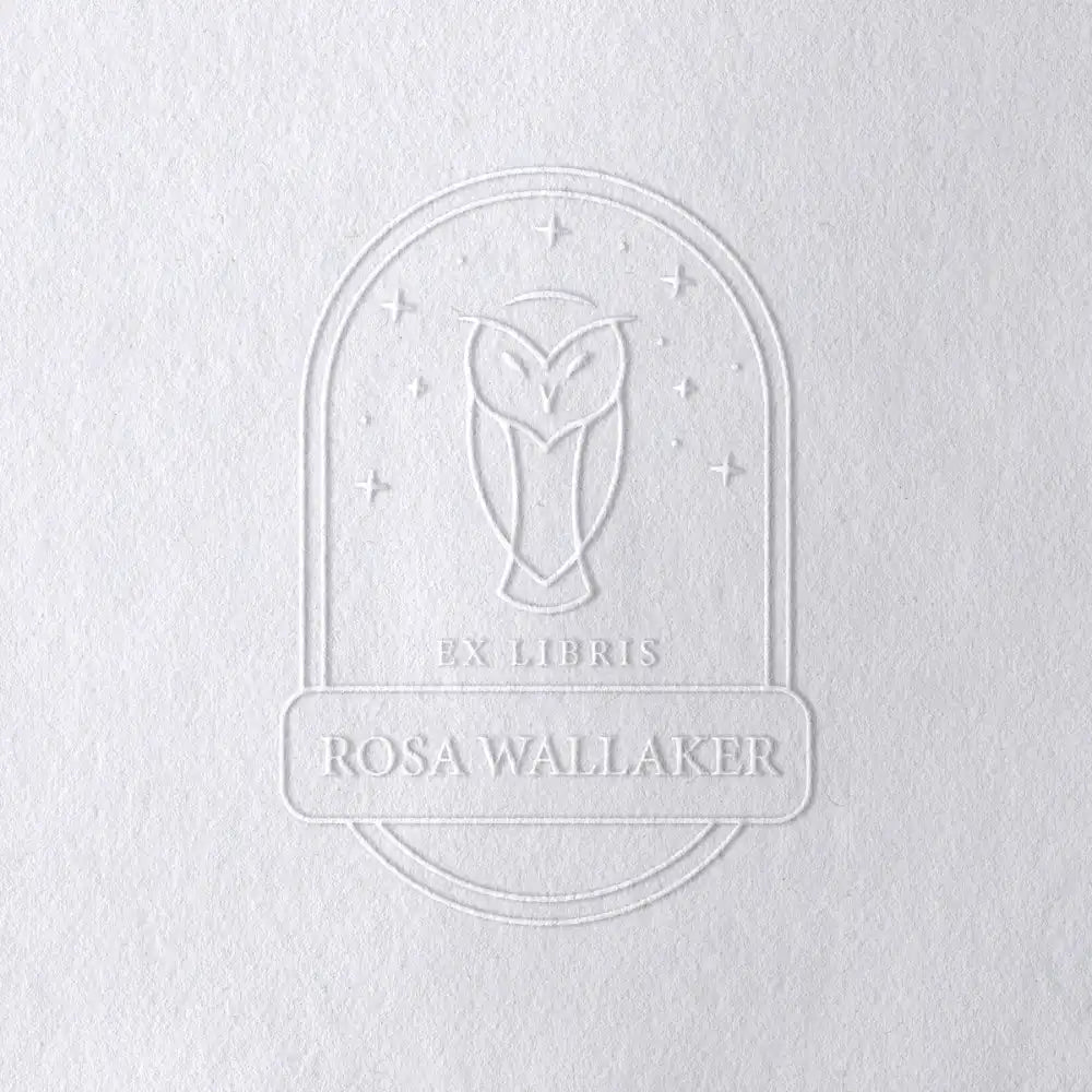 Owl Style Book Embossers