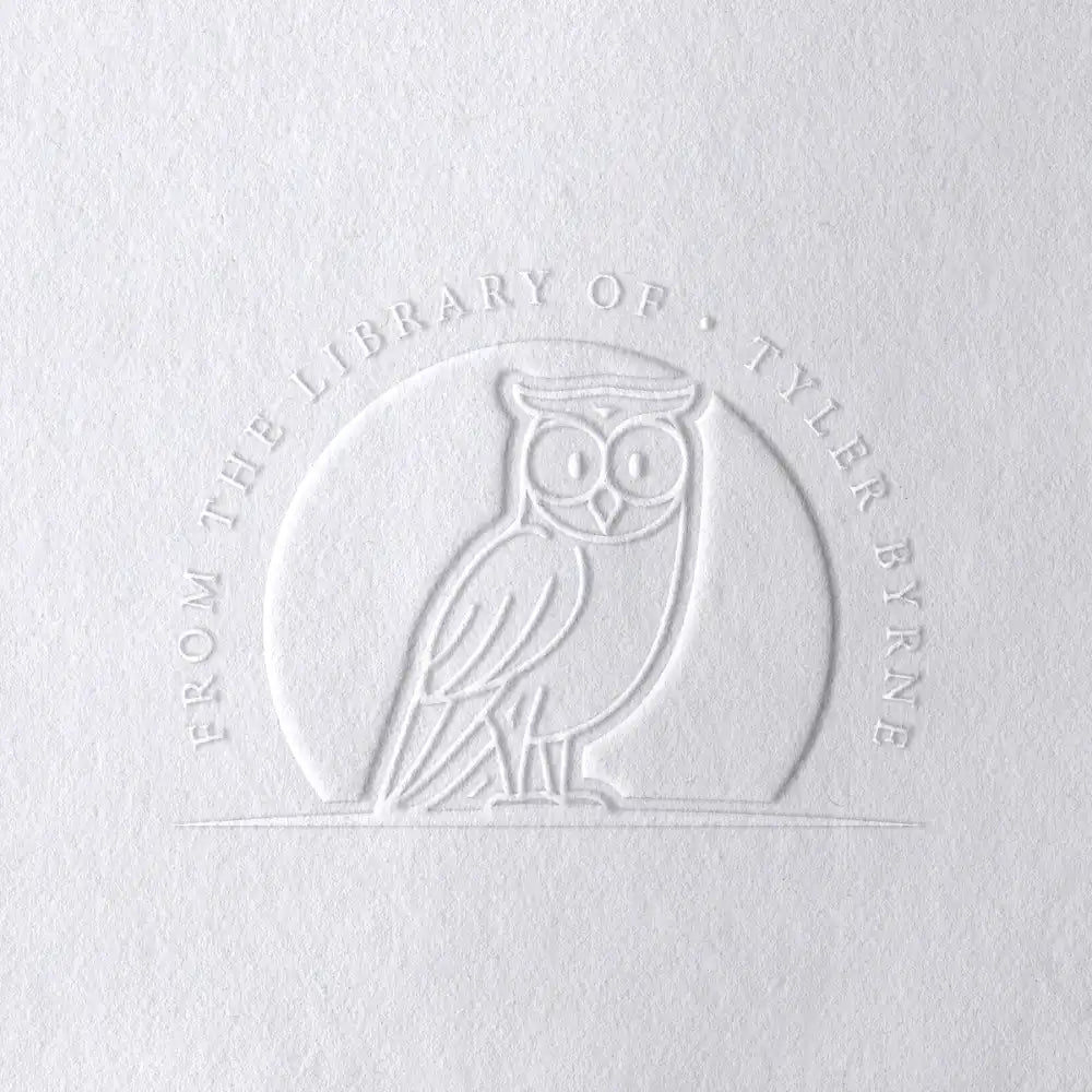 Owl Style Book Embossers