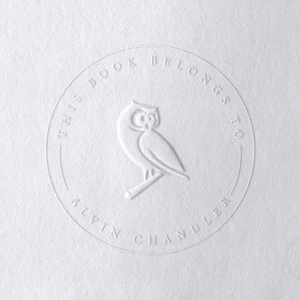 Owl Style Book Embossers