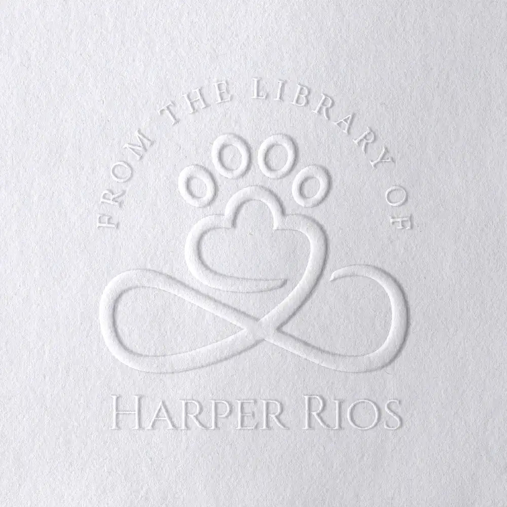 Dog Paw Style Book Embossers