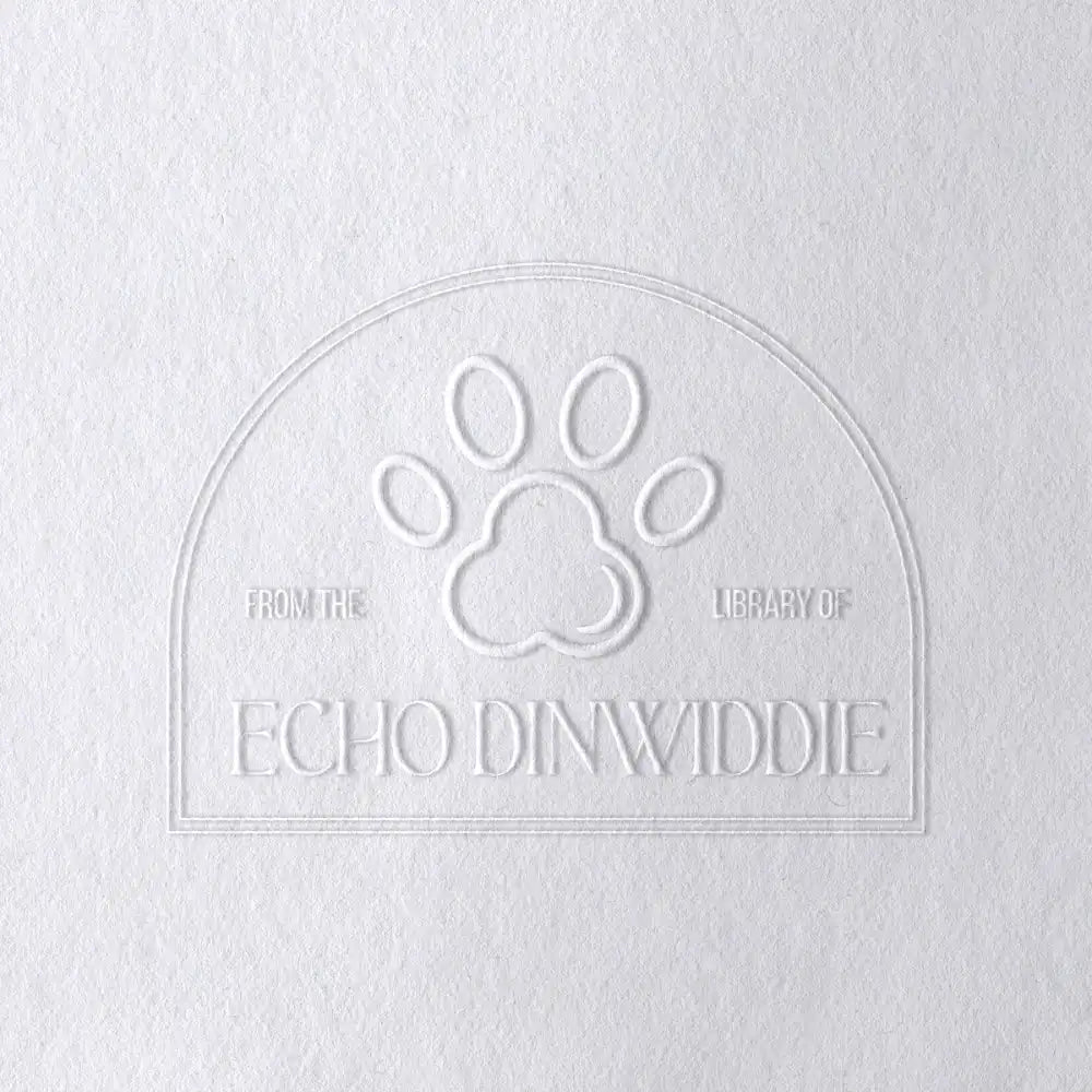 Dog Paw Style Book Embossers