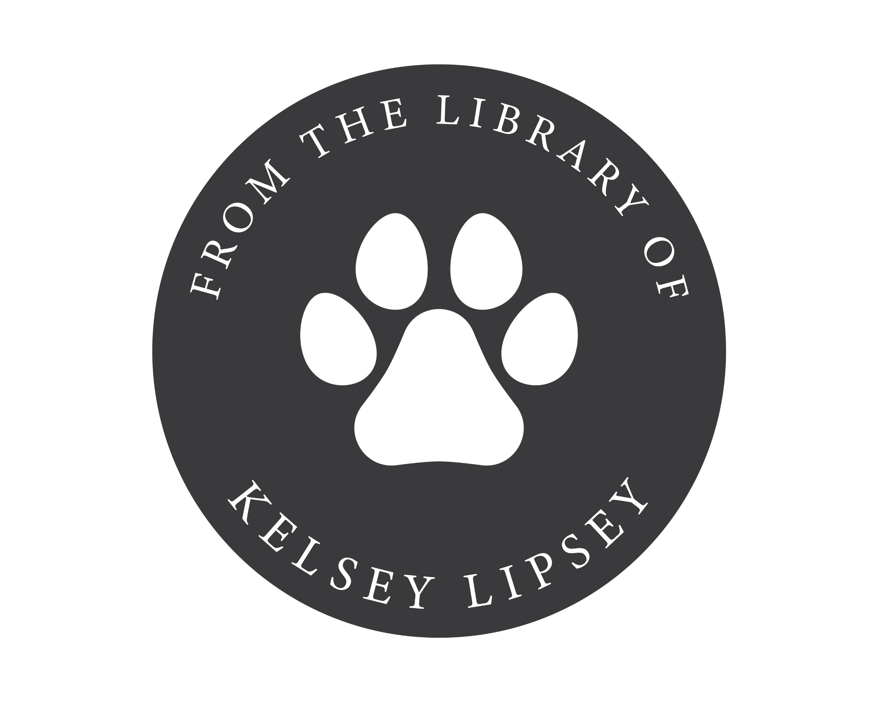 Personalized Book Self Ink Stamp - JL-PAW6