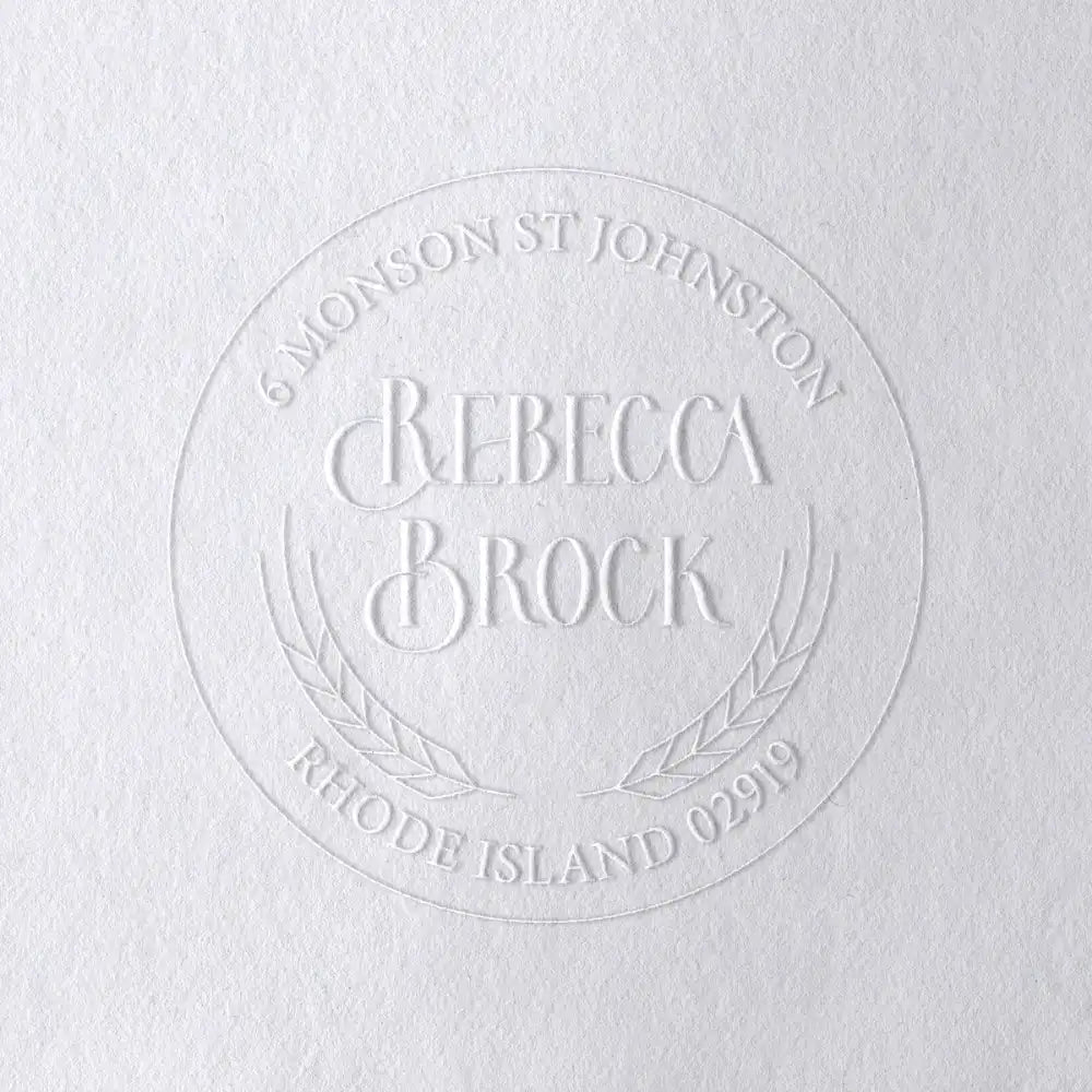 Round Style Address Embossers