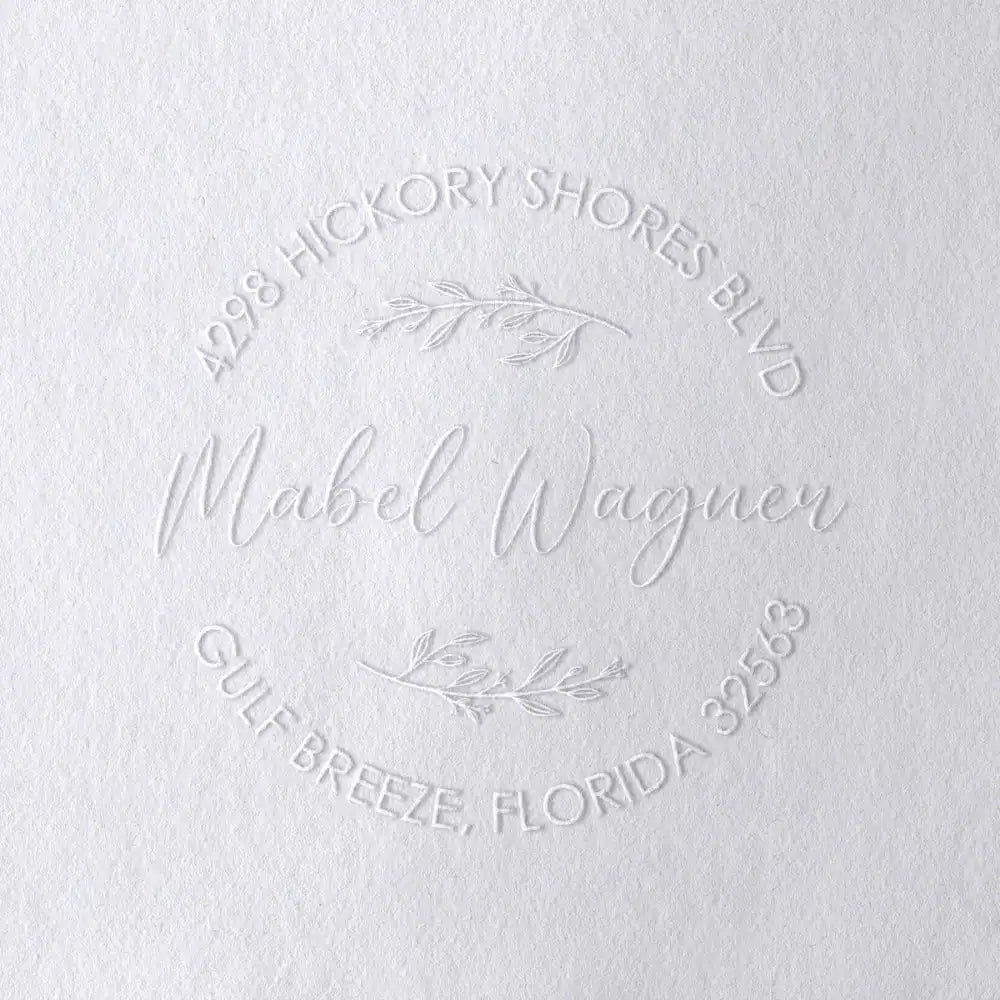 Round Style Address Embossers