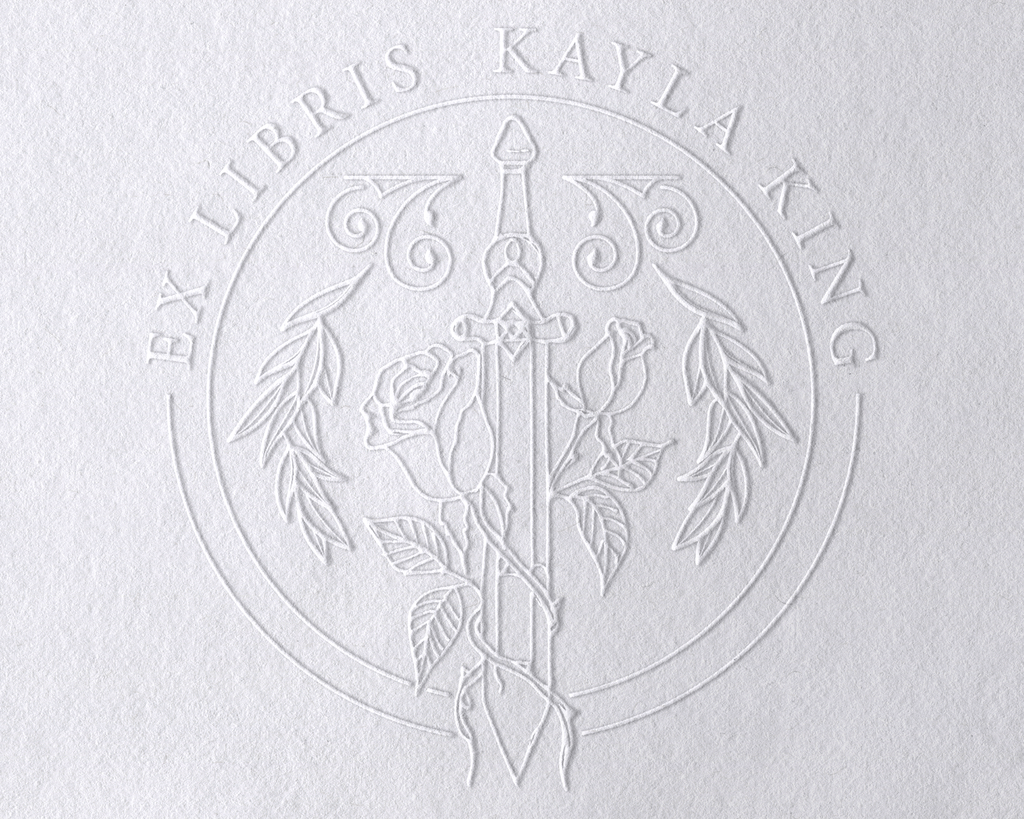 Personalized Book Embosser - JL-SWORD10