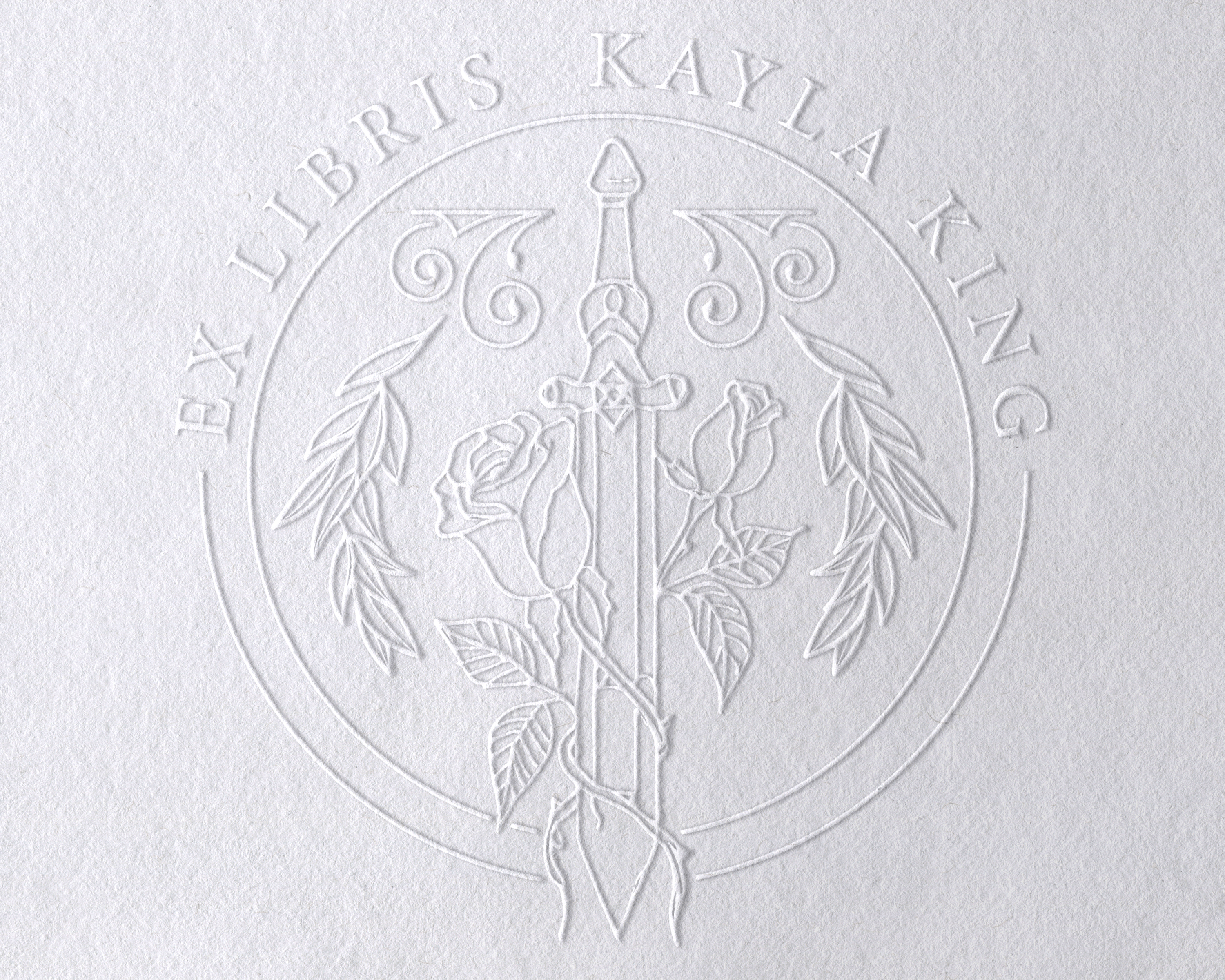 Personalized Book Embosser - JL-SWORD10