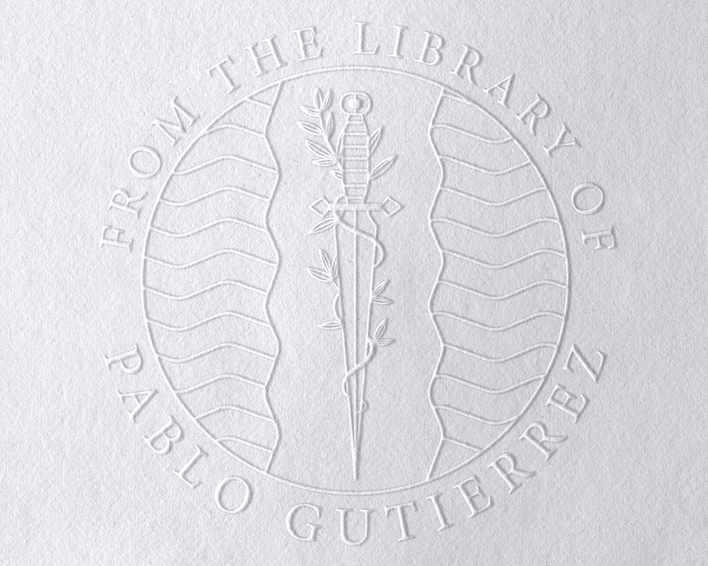 Personalized Book Embosser - JL-SWORD1