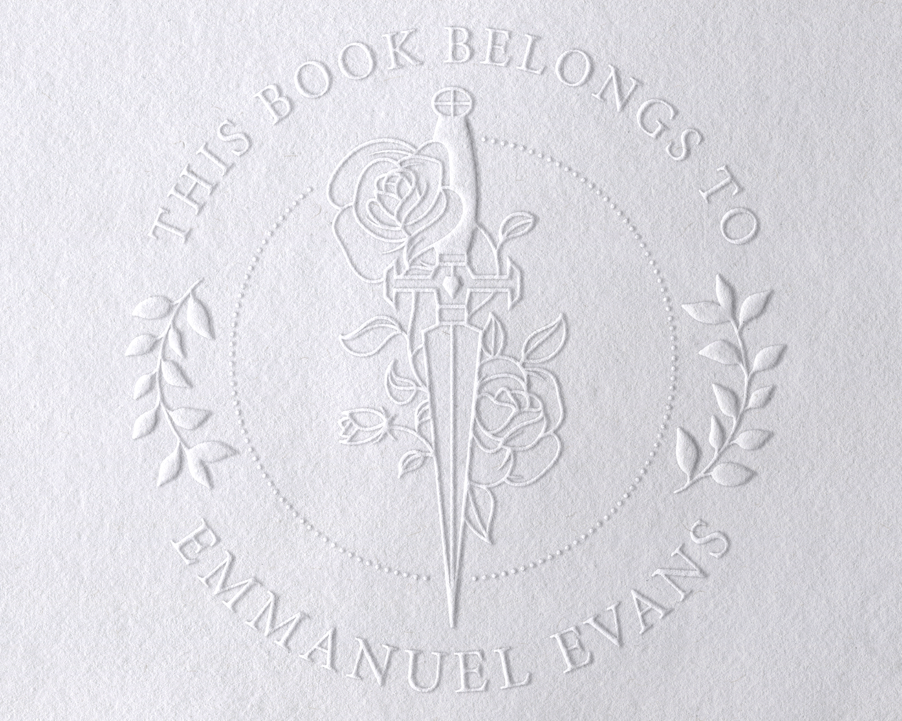 Personalized Book Embosser - JL-SWORD3