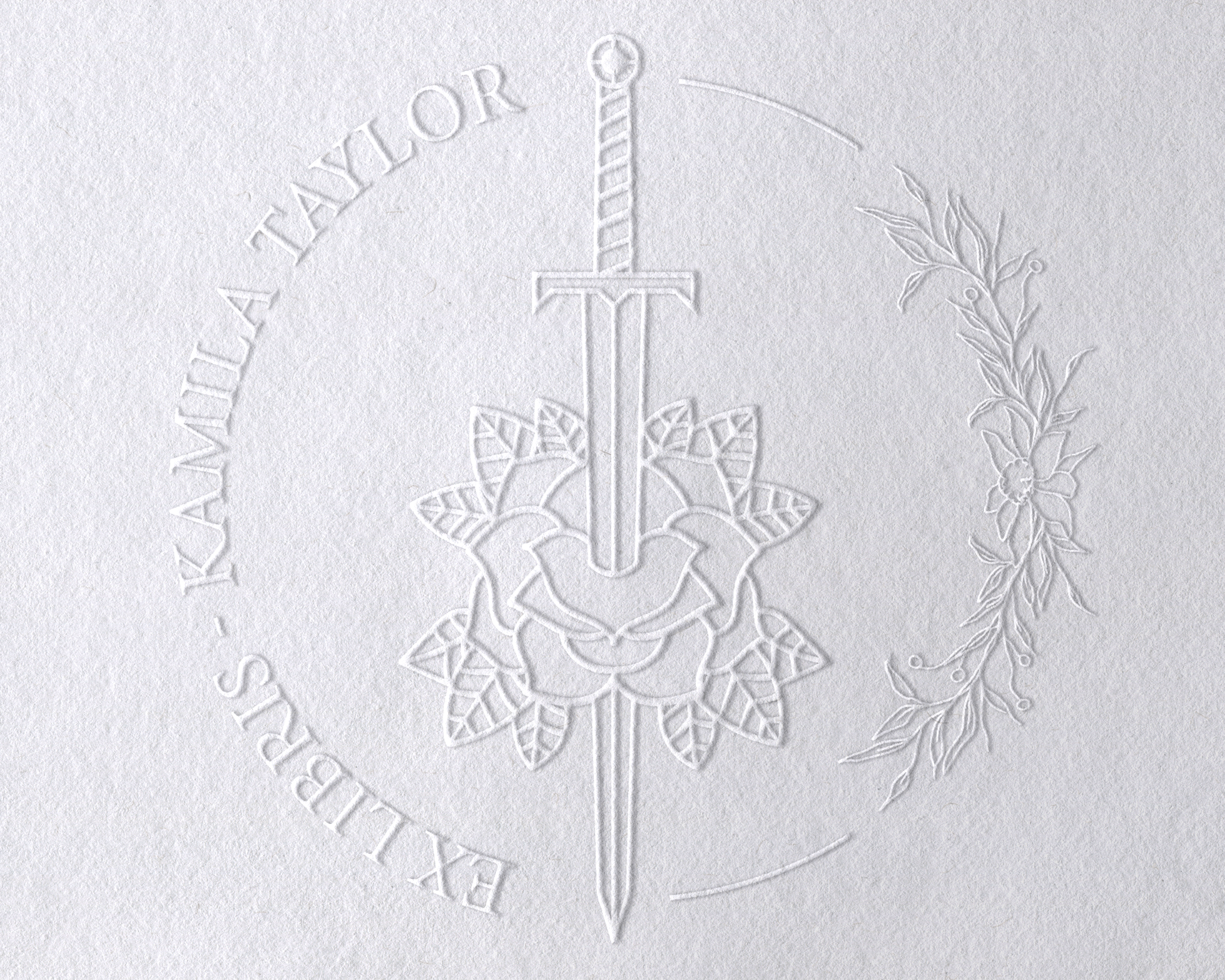 Personalized Book Embosser - JL-SWORD4