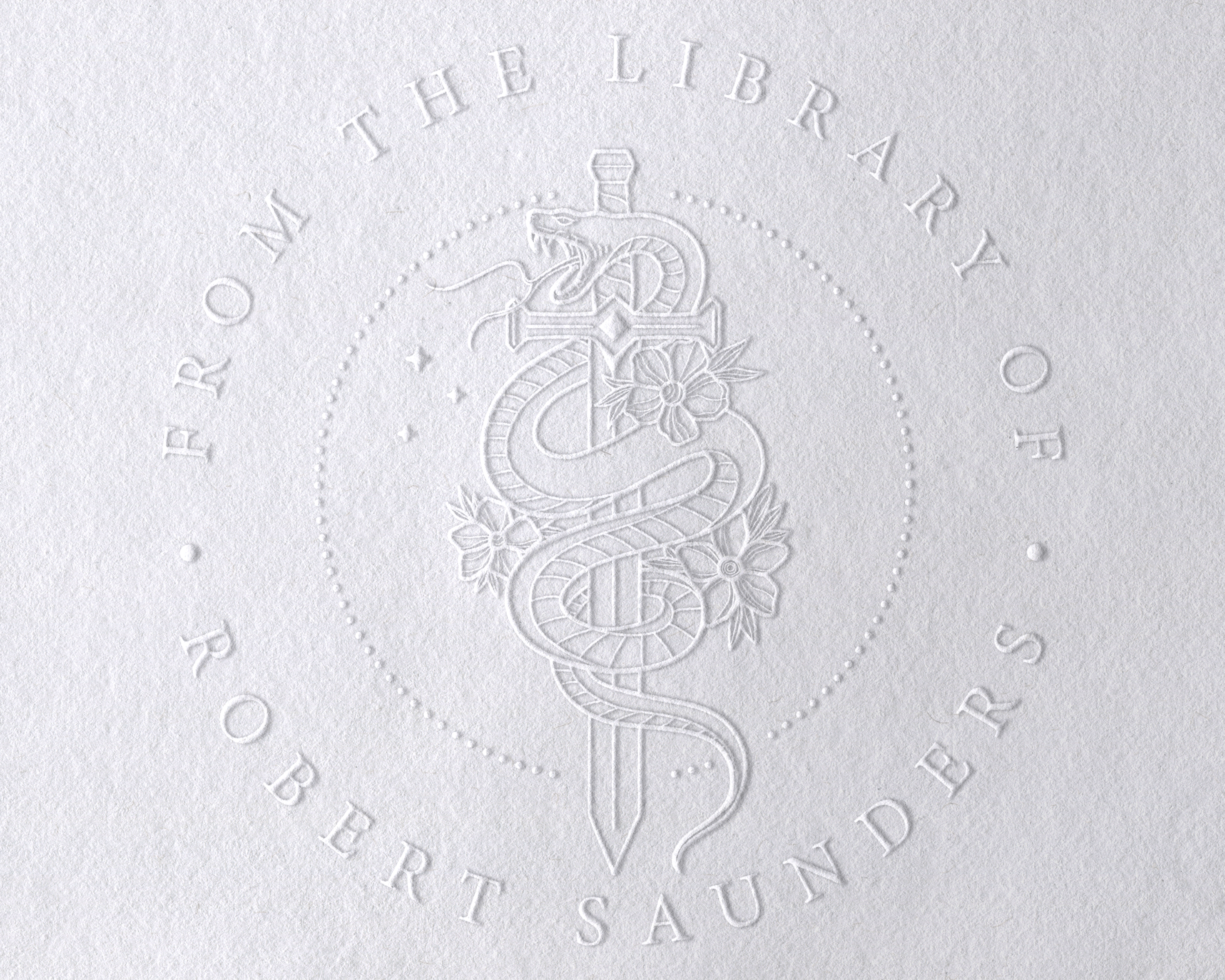 Personalized Book Embosser - JL-SWORD6