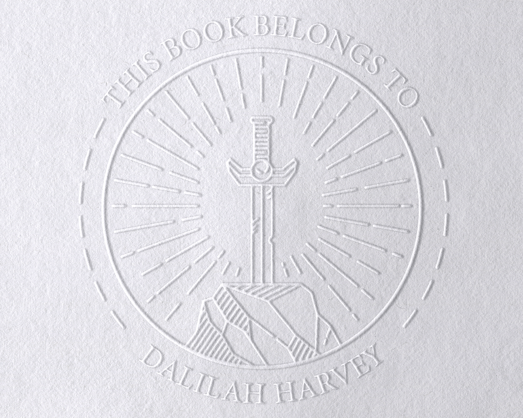 Personalized Book Embosser - JL-SWORD9