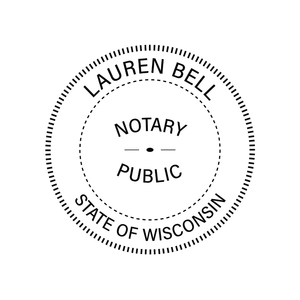 JL Wisconsin Notary Stamp