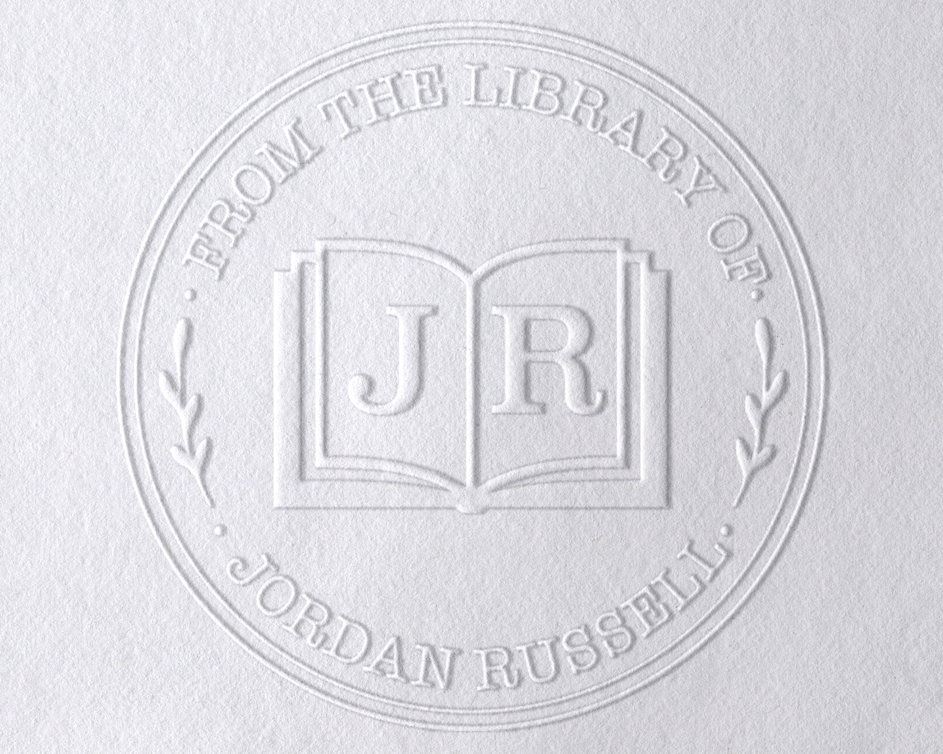 Personalized Book Embosser - JR-1