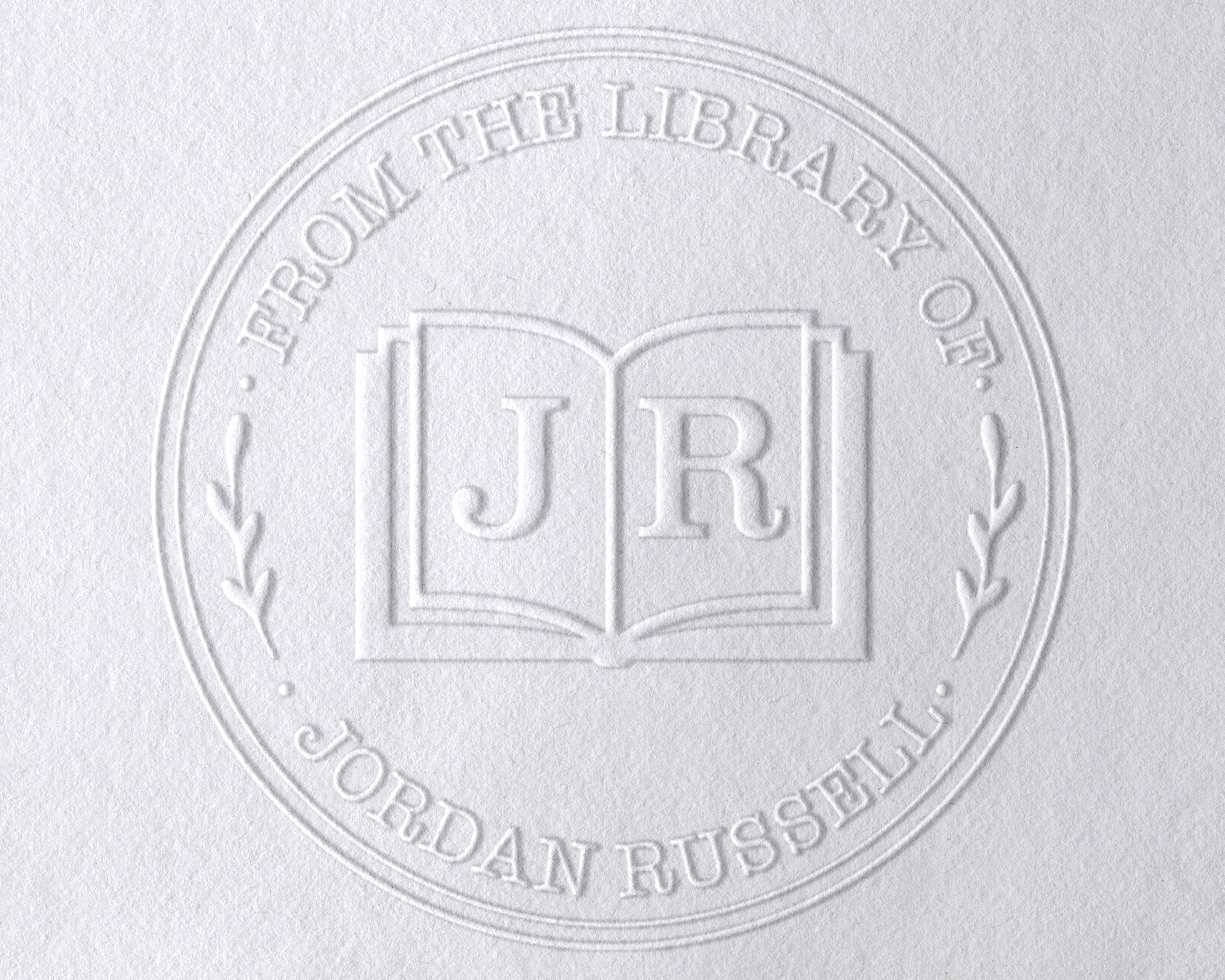 JR-1 Personalized Book Embosser