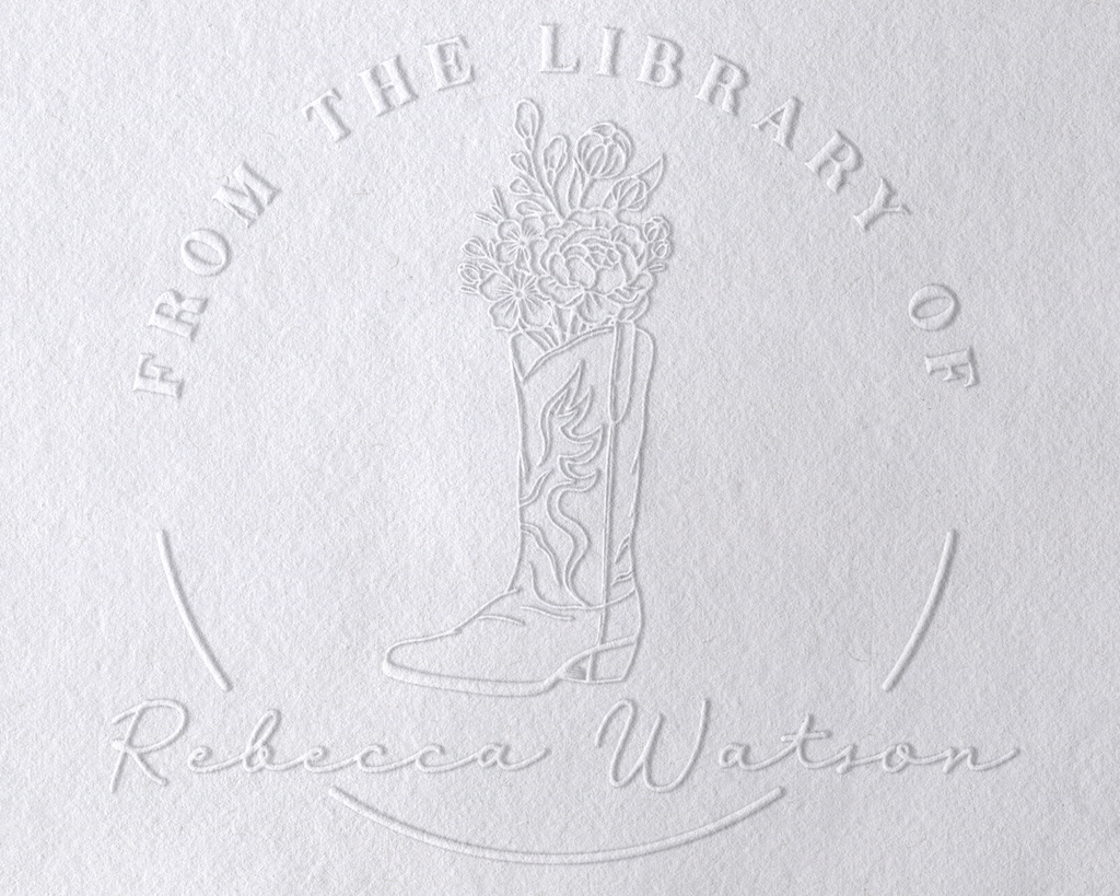 LBR10 Personalized Book Embosser