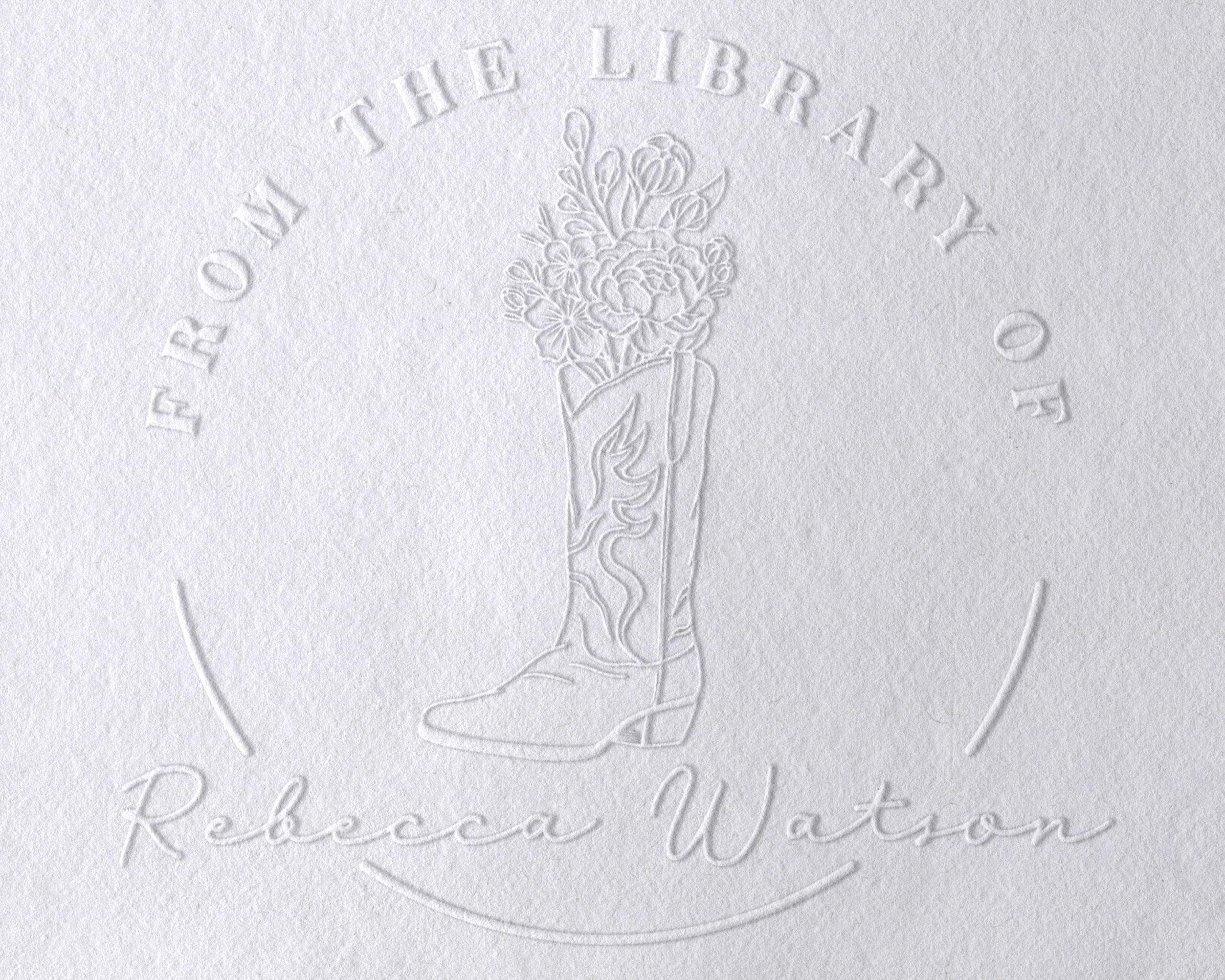 LBR10 Personalized Book Embosser