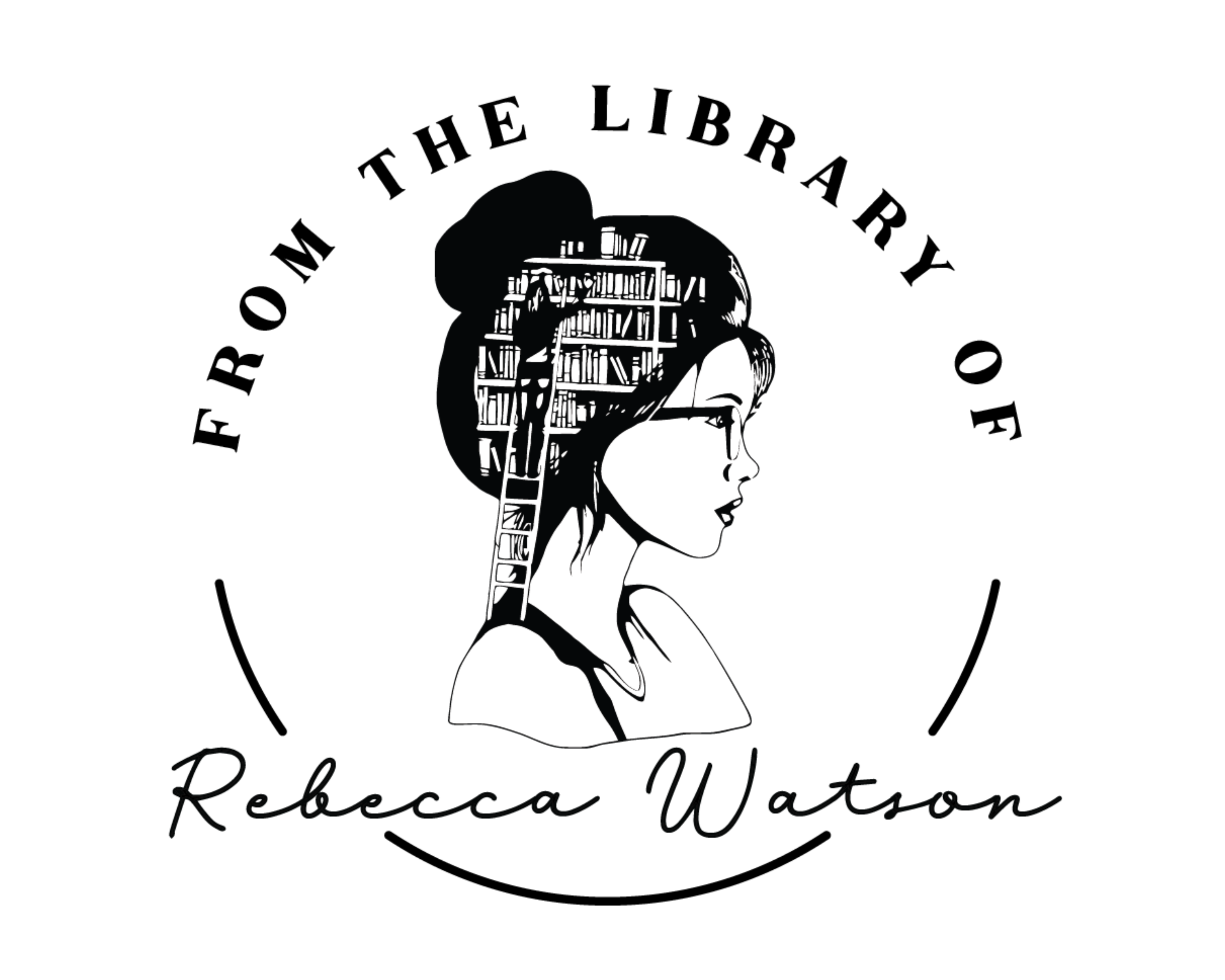 Personalized Book Wooden Handle Stamp - LBR2