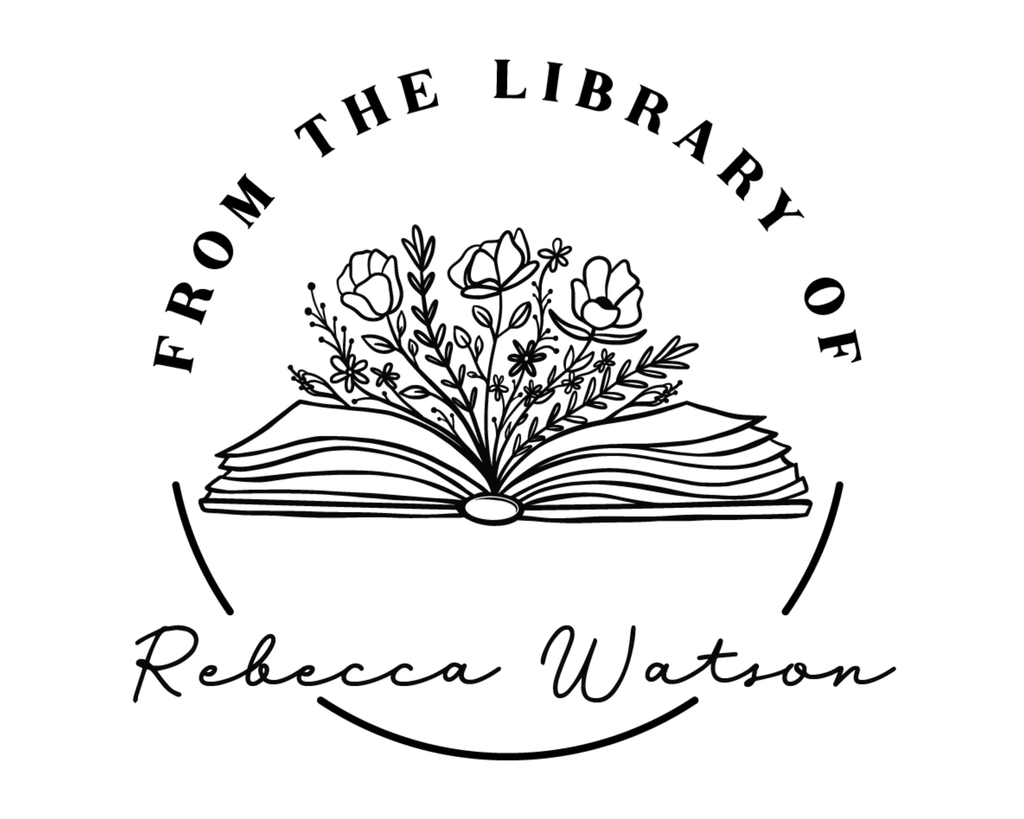 Personalized Book Stamp Self Inking - LBR3