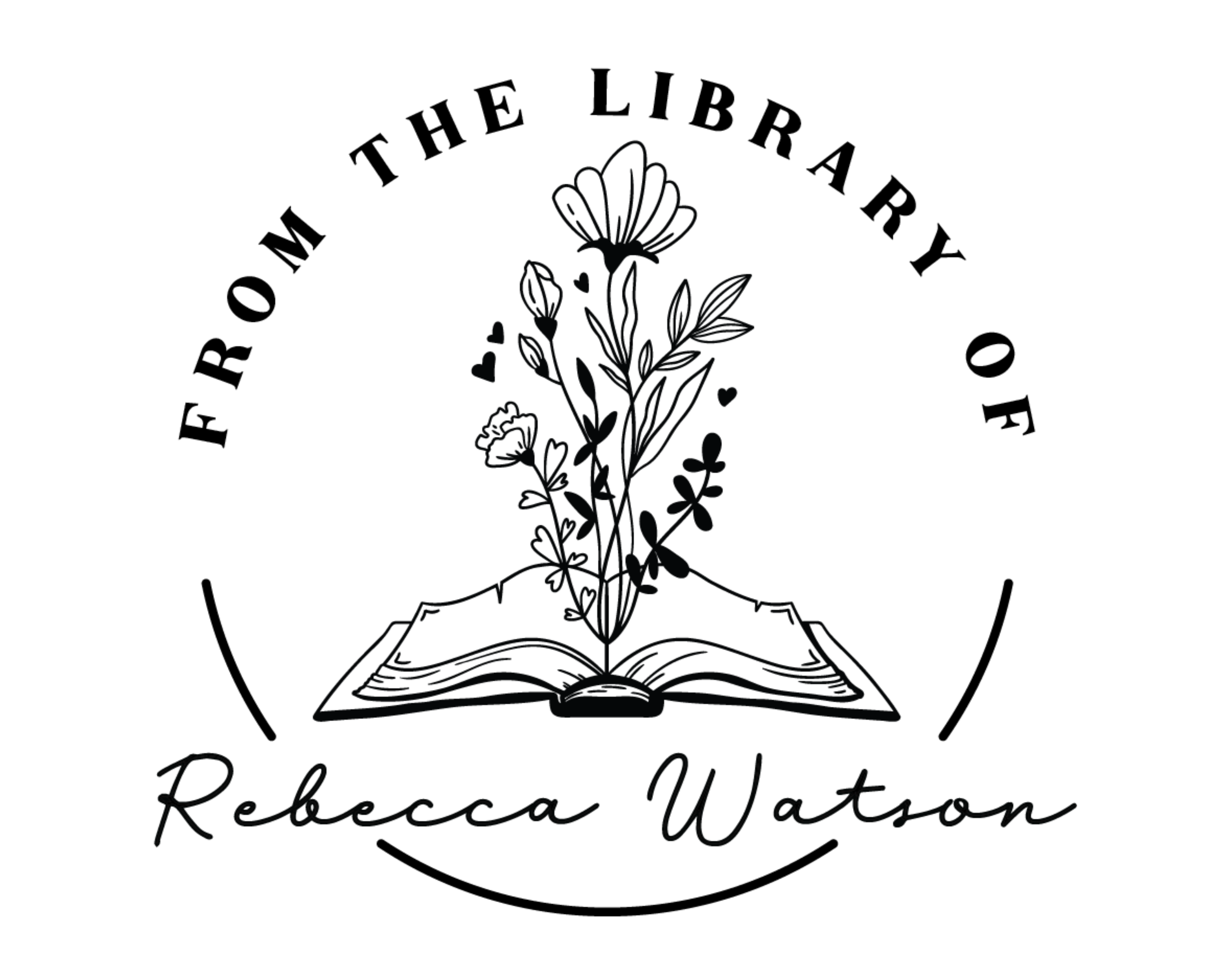 Personalized Book Stamp Self Inking - LBR5