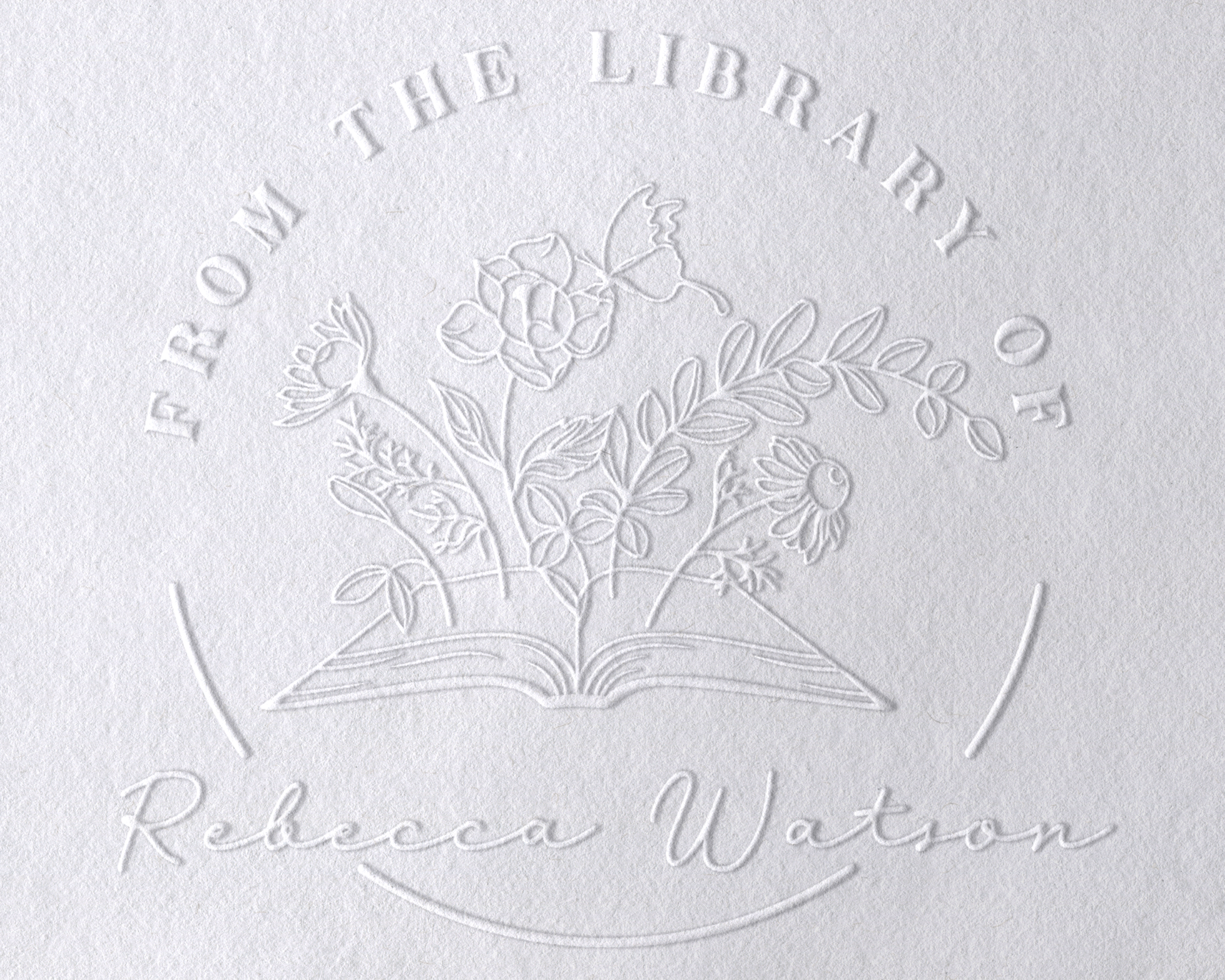 LBR6 Personalized Book Embosser