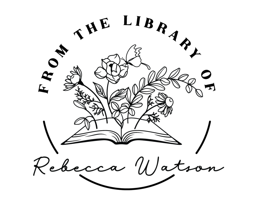 Personalized Book Stamp Self Inking - LBR6