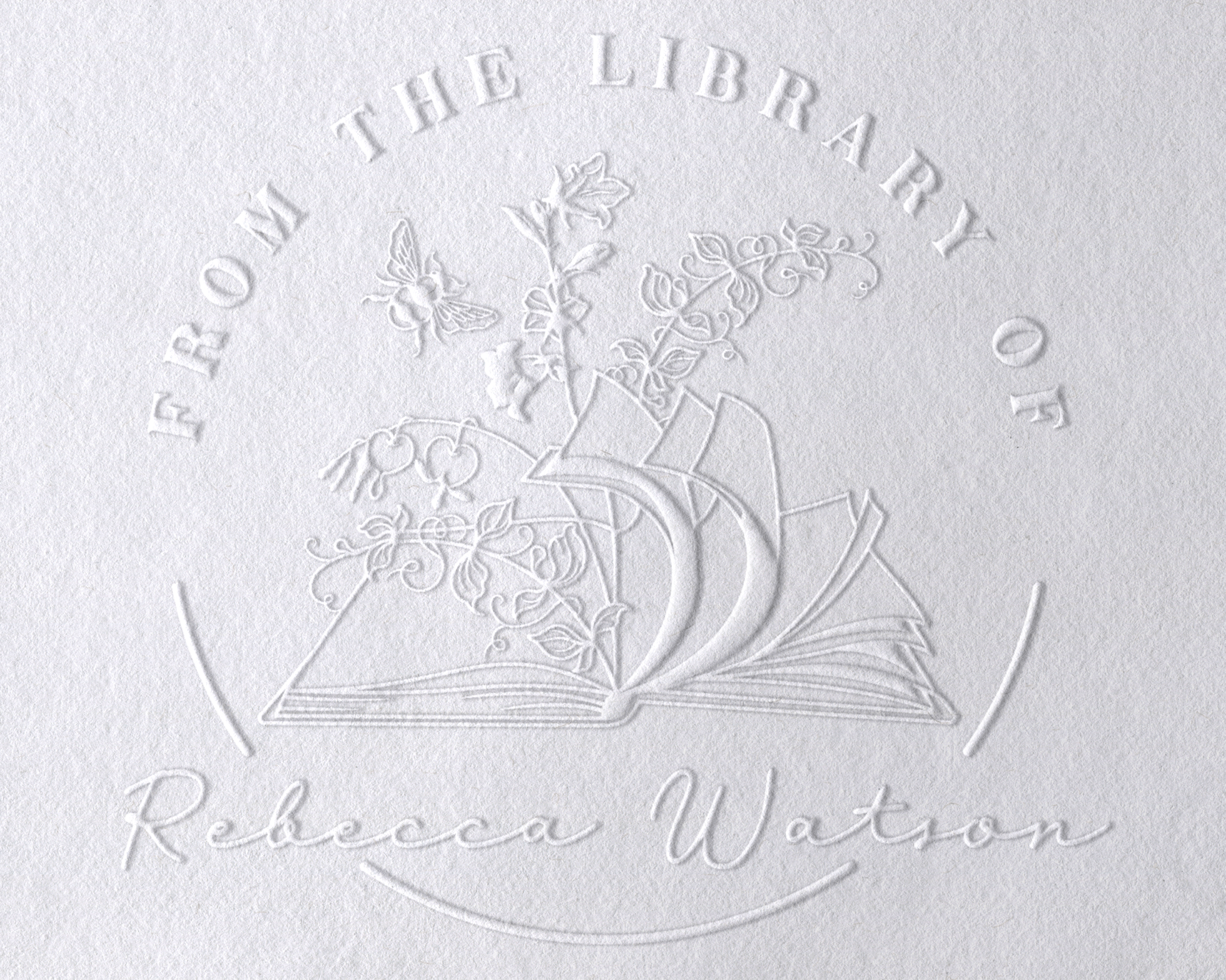 LBR8 Personalized Book Embosser