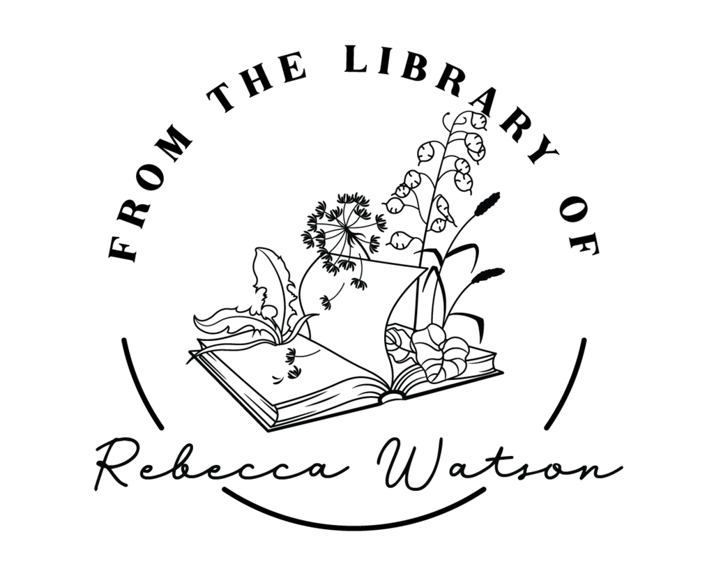 Personalized Book Stamp Self Inking - LBR9