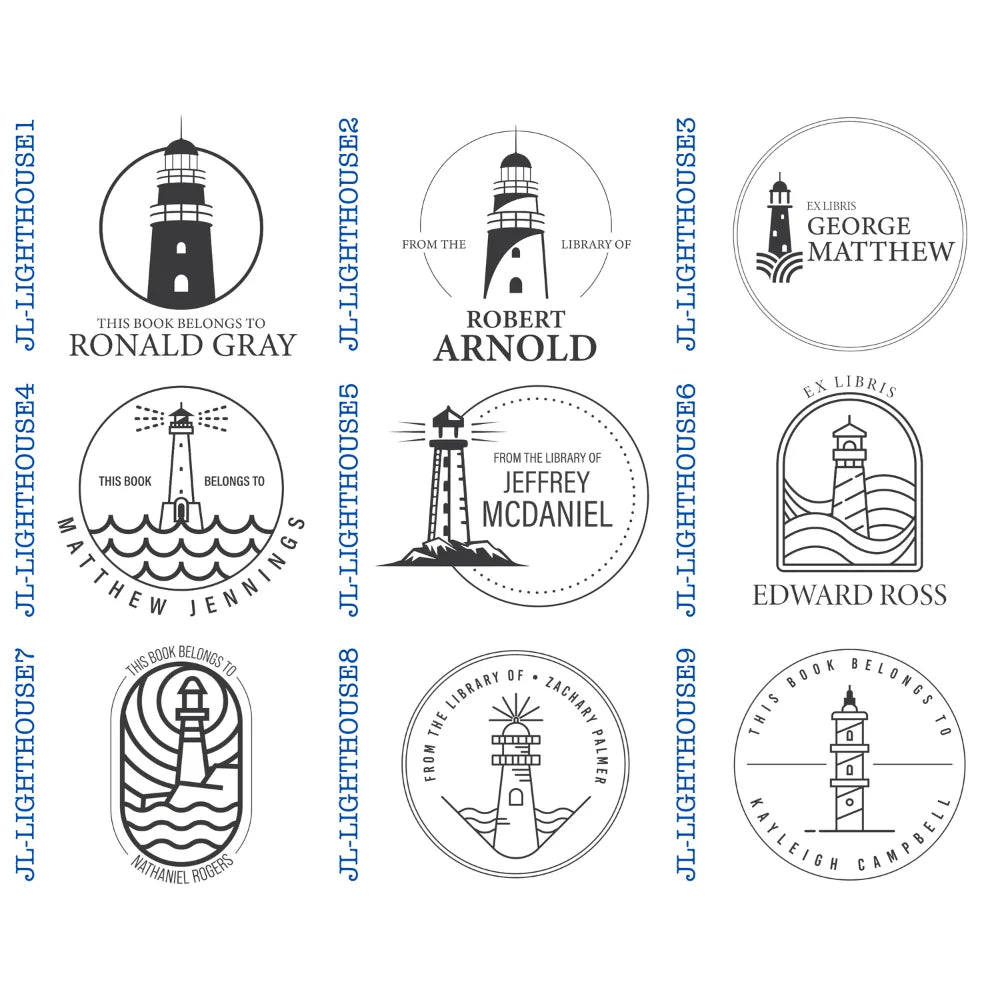 Lighthouse Style Book Embossers