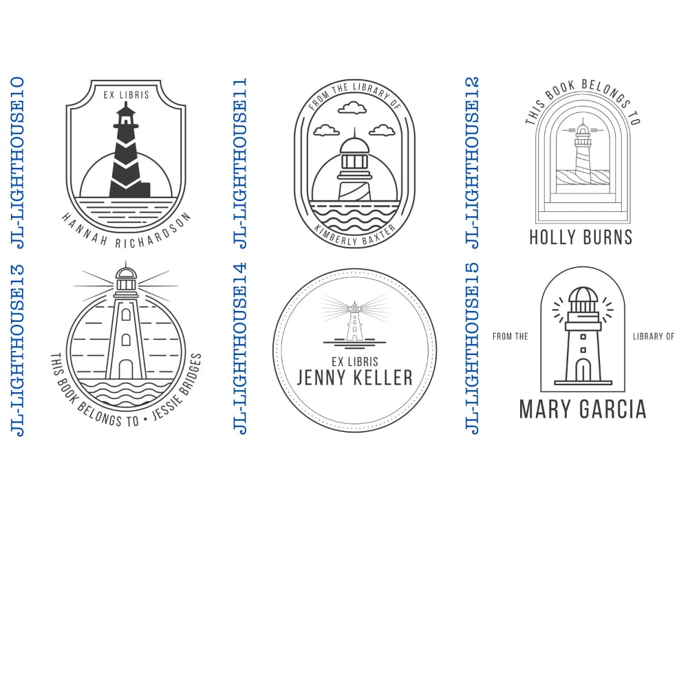 Lighthouse Style Book Embossers