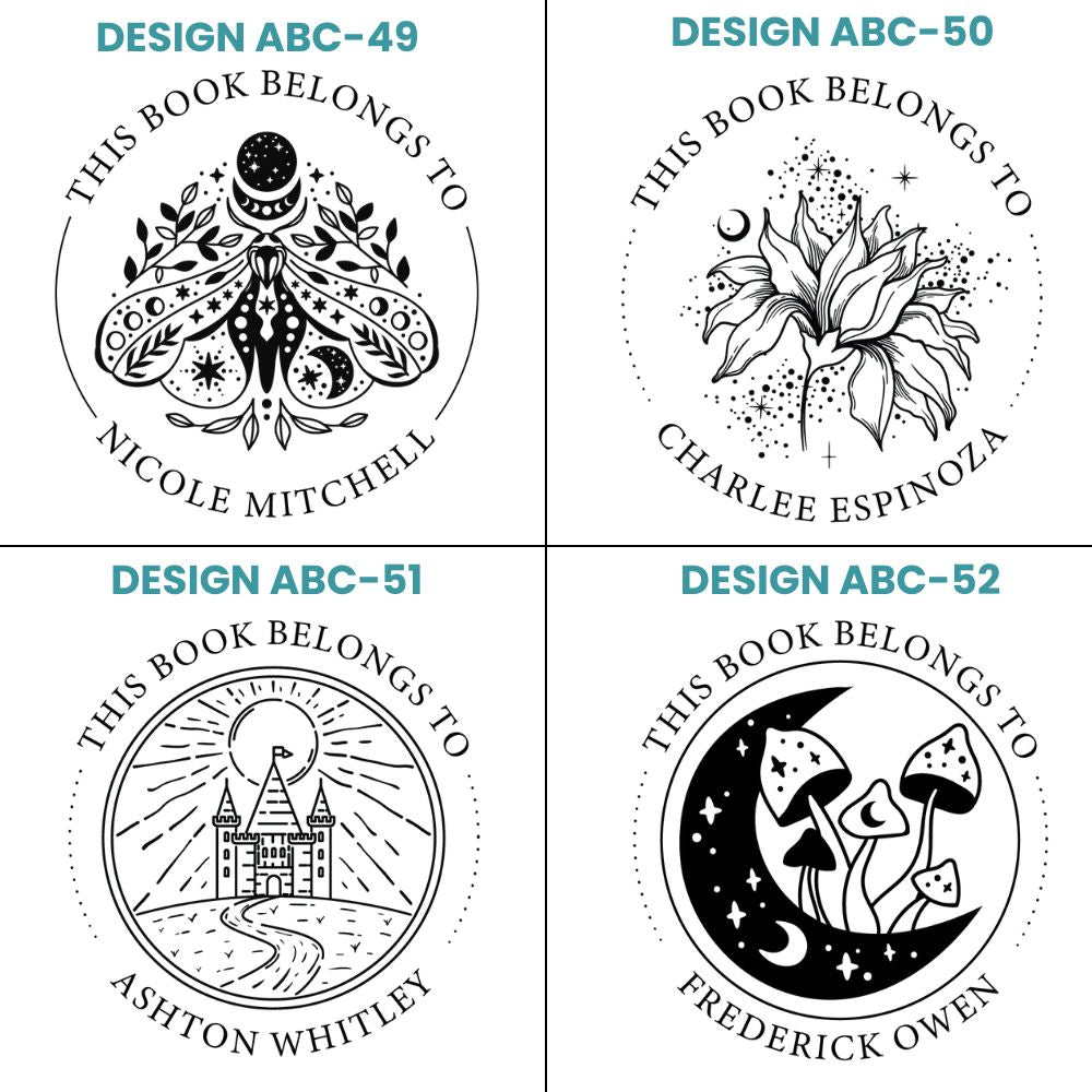 ABC Designs Book Stamps Collection