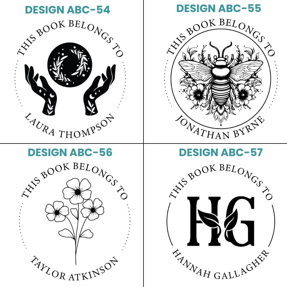 ABC Designs Book Stamps Collection
