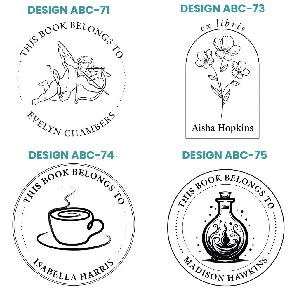 ABC Designs Book Stamps Collection
