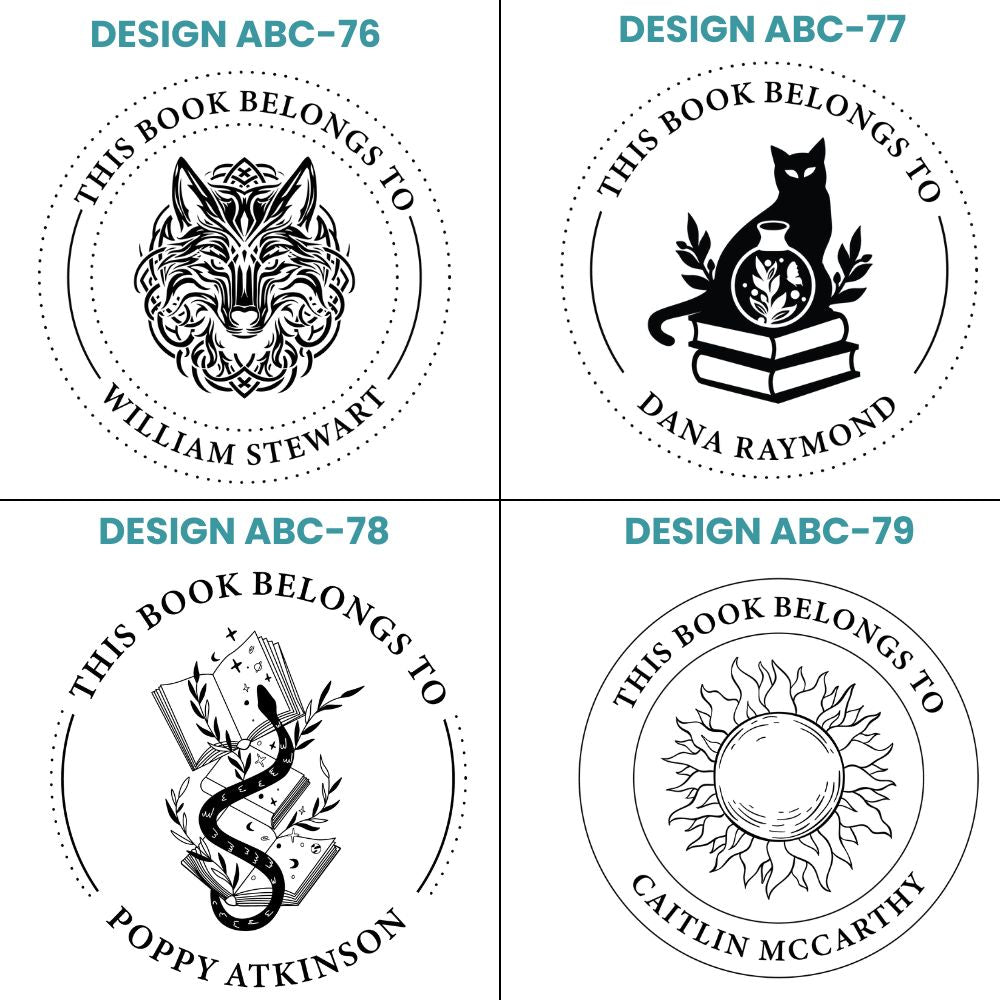 ABC Designs Book Stamps Collection